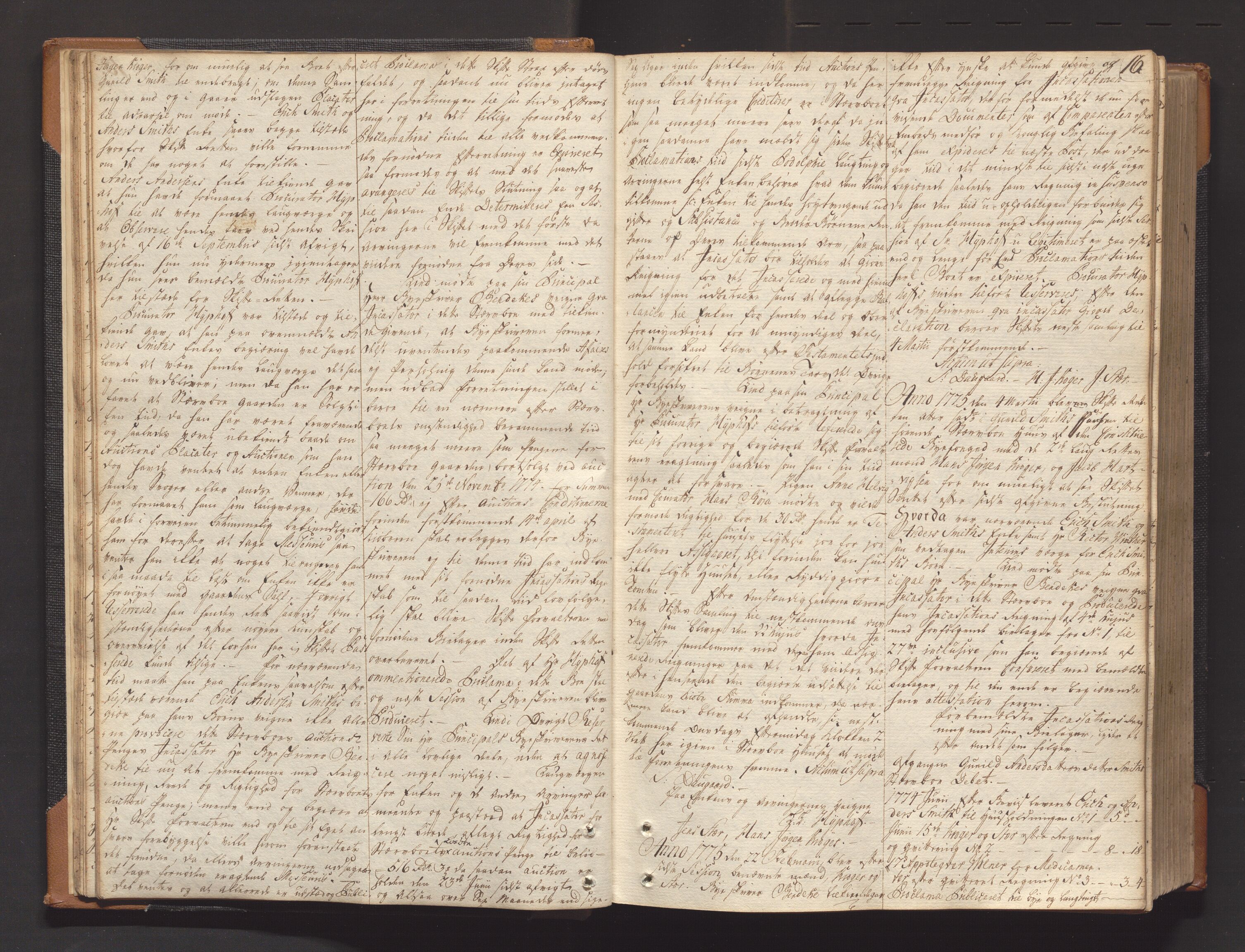 Skien byfogd, AV/SAKO-A-219/H/Hb/L0008a: Skifteprotokoll, 1777-1779, p. 15b-16a