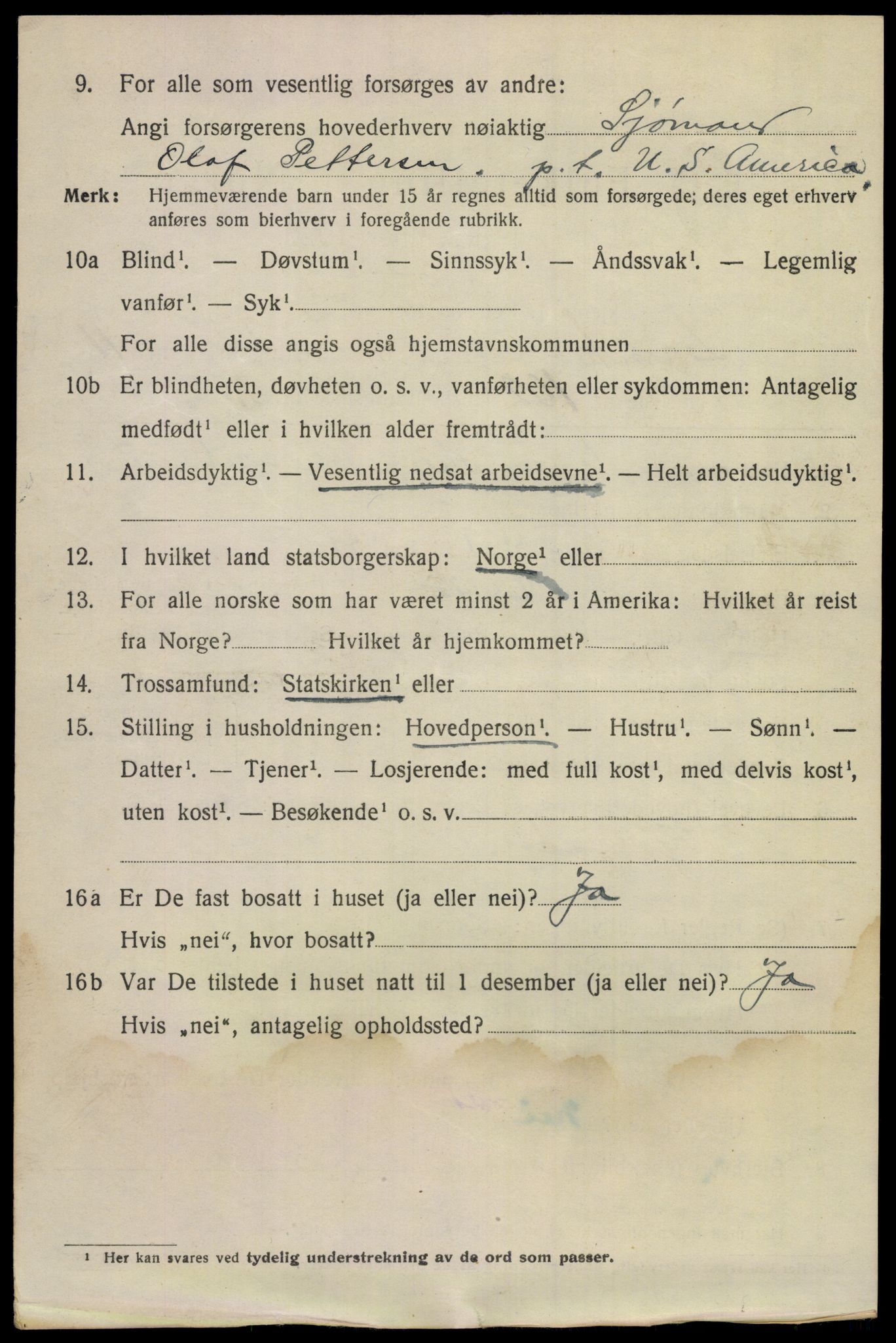 SAKO, 1920 census for Larvik, 1920, p. 30431