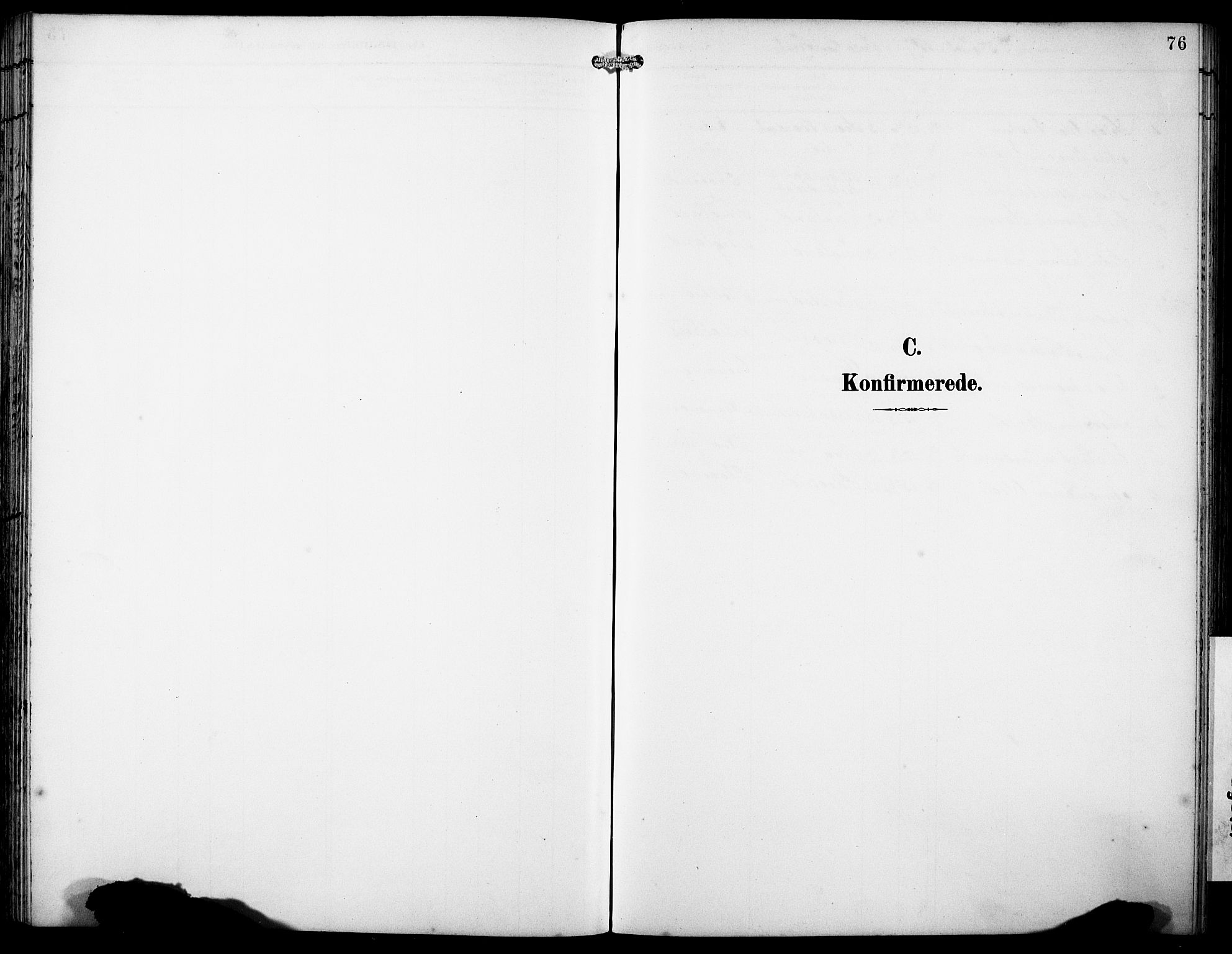 Fusa sokneprestembete, SAB/A-75401/H/Hab: Parish register (copy) no. B 2, 1897-1930, p. 76