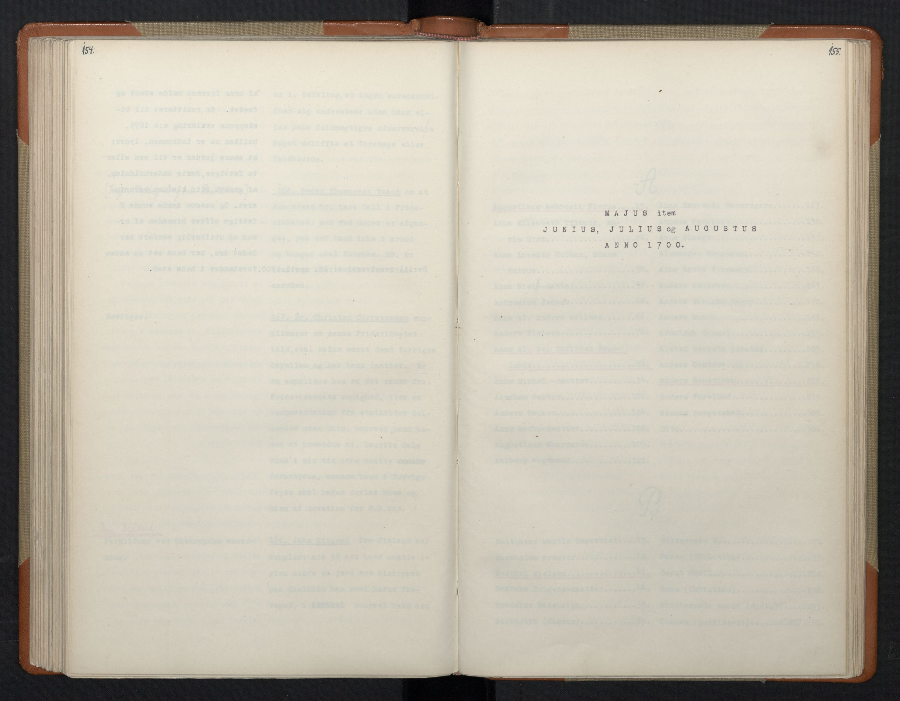 Avskriftsamlingen, AV/RA-EA-4022/F/Fa/L0068: Supplikker, 1699-1700, p. 170