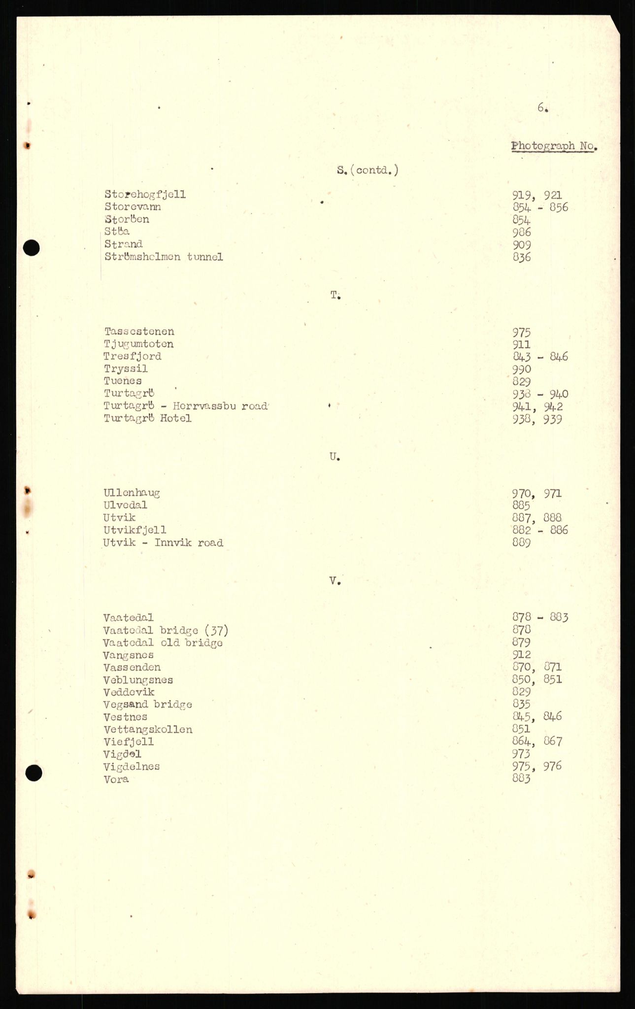 Forsvaret, Forsvarets overkommando II, AV/RA-RAFA-3915/D/Dd/L0018: Sør-Norge, veier, 1943-1945, p. 677