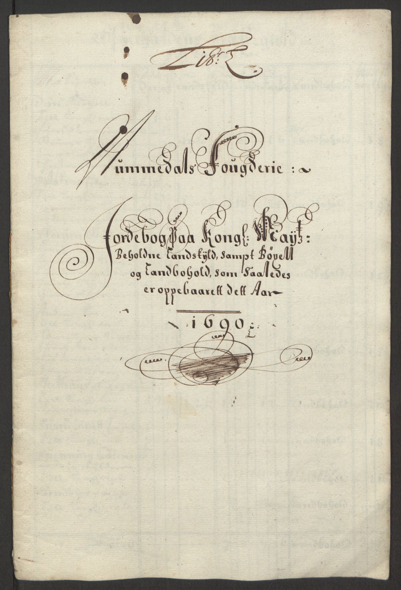Rentekammeret inntil 1814, Reviderte regnskaper, Fogderegnskap, RA/EA-4092/R64/L4423: Fogderegnskap Namdal, 1690-1691, p. 72
