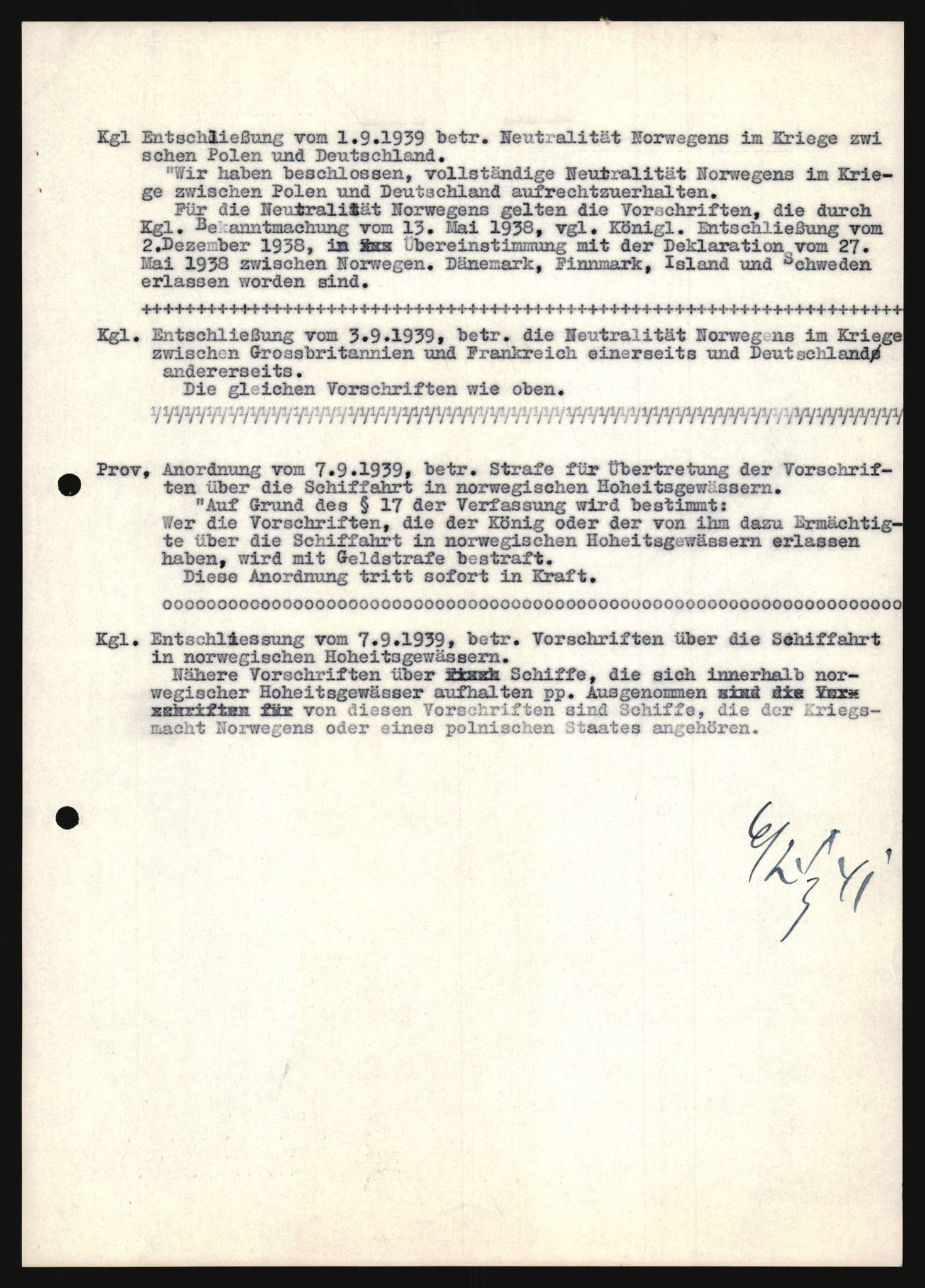 Forsvarets Overkommando. 2 kontor. Arkiv 11.4. Spredte tyske arkivsaker, AV/RA-RAFA-7031/D/Dar/Darb/L0013: Reichskommissariat - Hauptabteilung Vervaltung, 1917-1942, p. 158