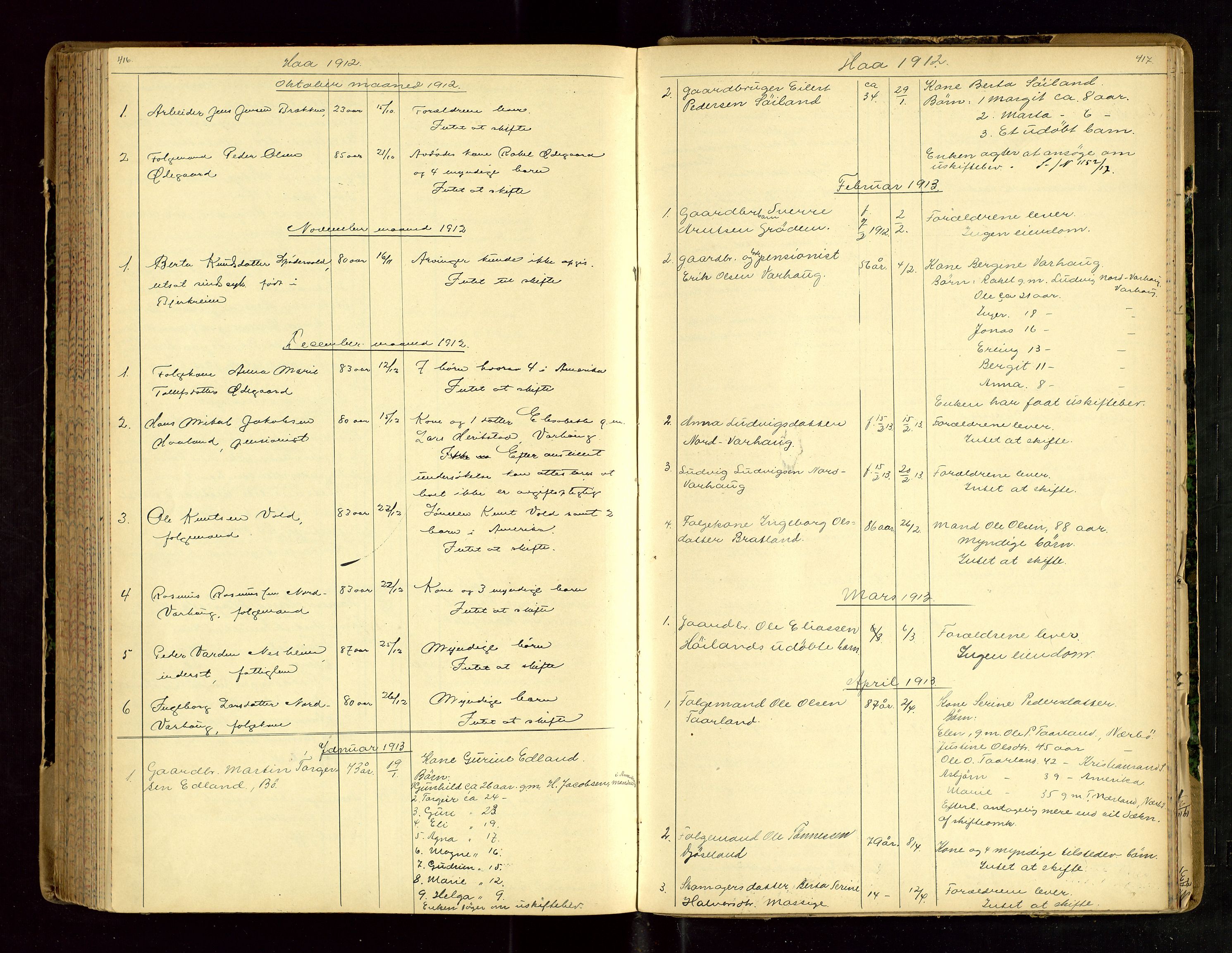 Jæren sorenskriveri, AV/SAST-A-100310/01/5/52/52B/L0003: DØDSFALLPROTOKOLL, 1910-1916, p. 416-417