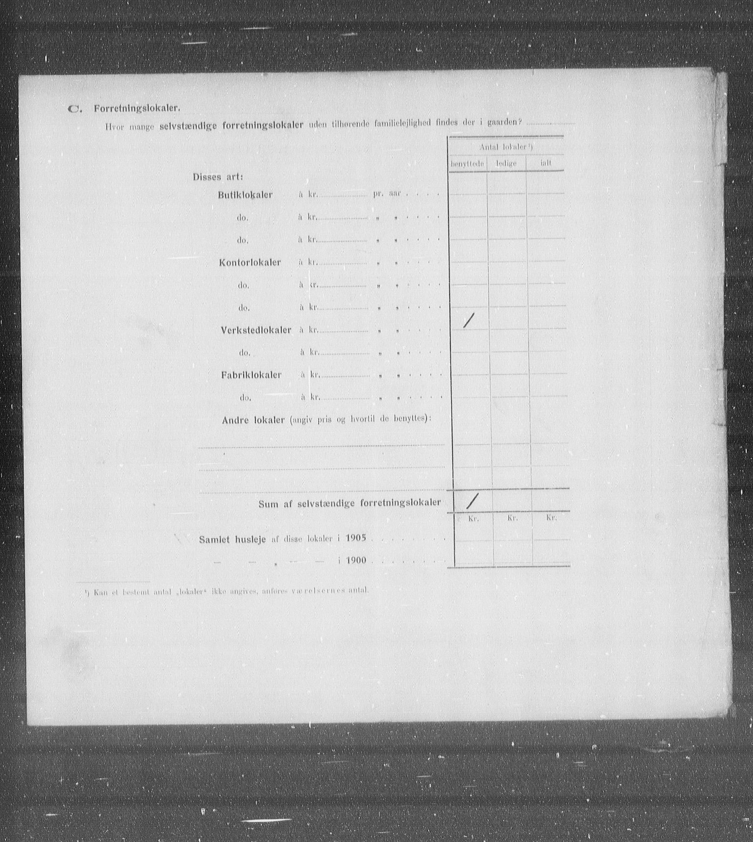 OBA, Municipal Census 1905 for Kristiania, 1905, p. 53800