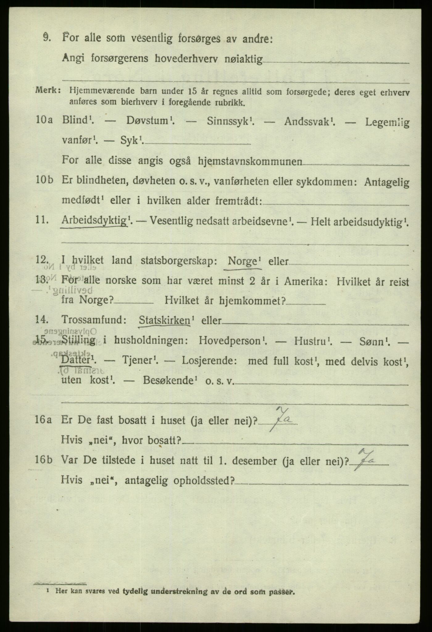 SAB, 1920 census for Eid, 1920, p. 6029