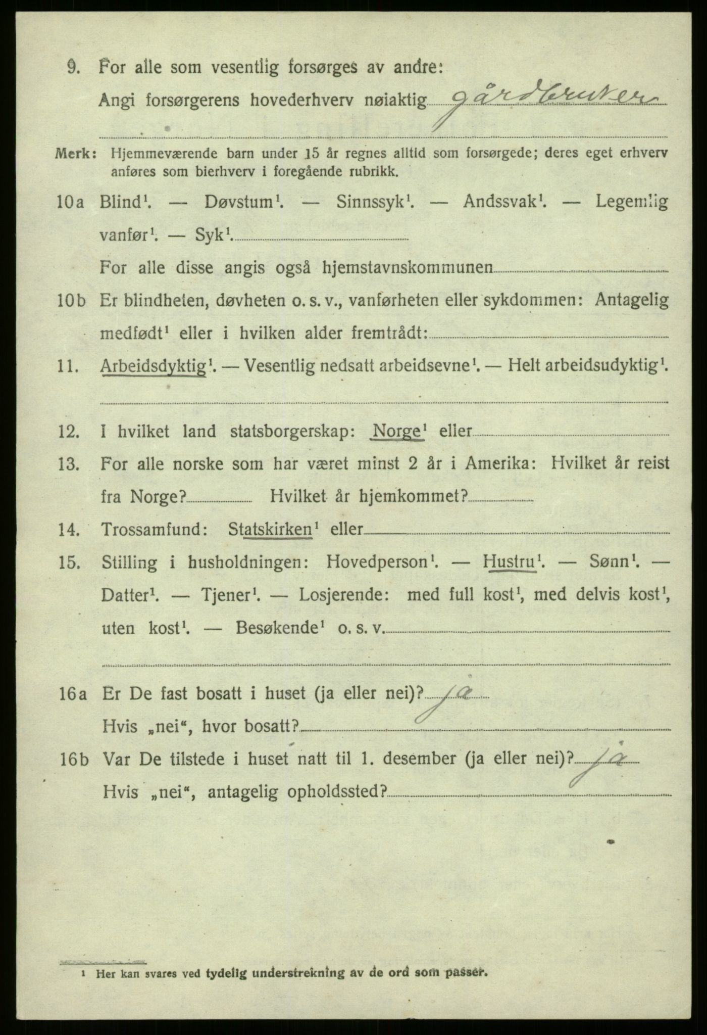 SAB, 1920 census for Eid, 1920, p. 3735