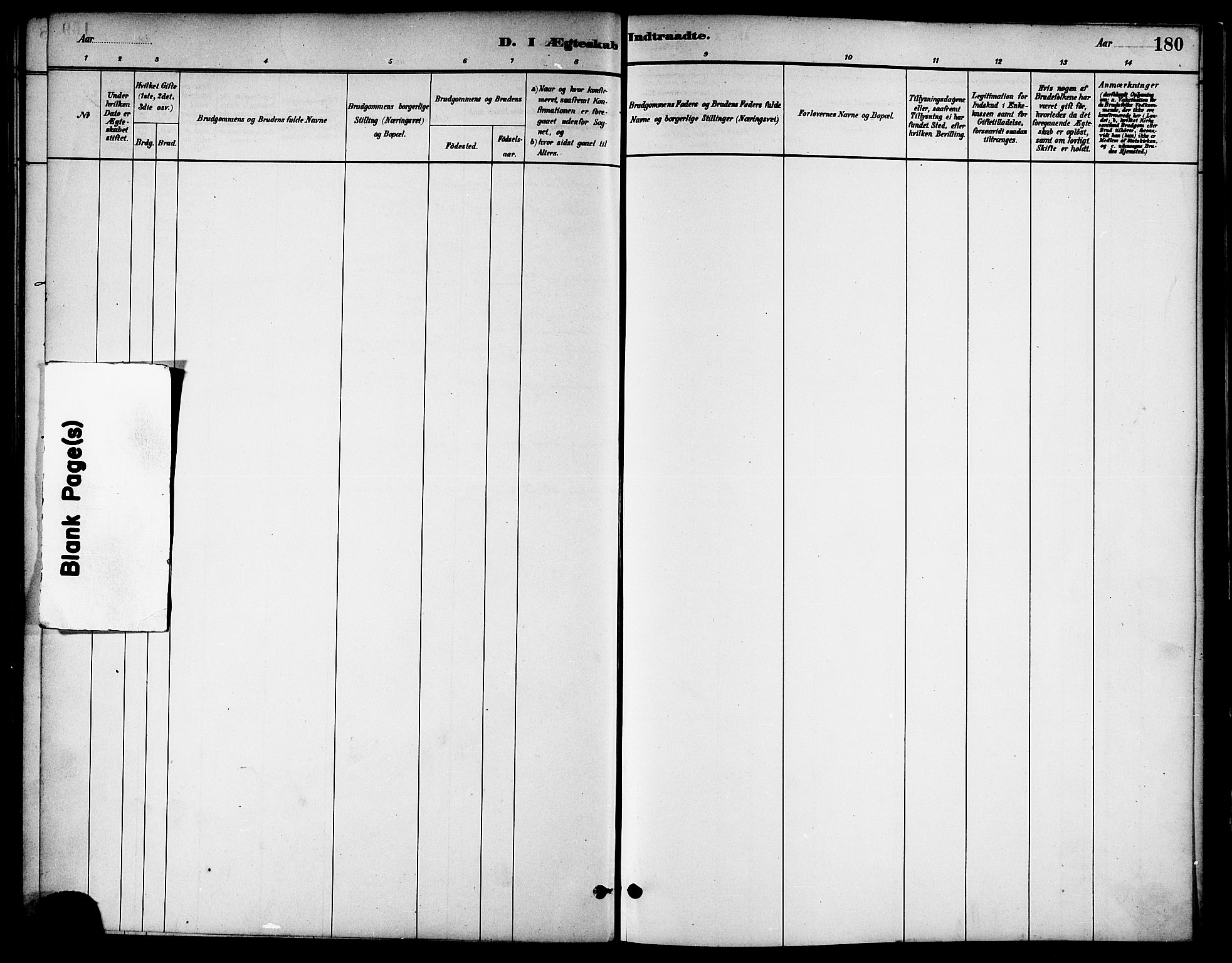 Ministerialprotokoller, klokkerbøker og fødselsregistre - Nord-Trøndelag, AV/SAT-A-1458/739/L0371: Parish register (official) no. 739A03, 1881-1895, p. 180