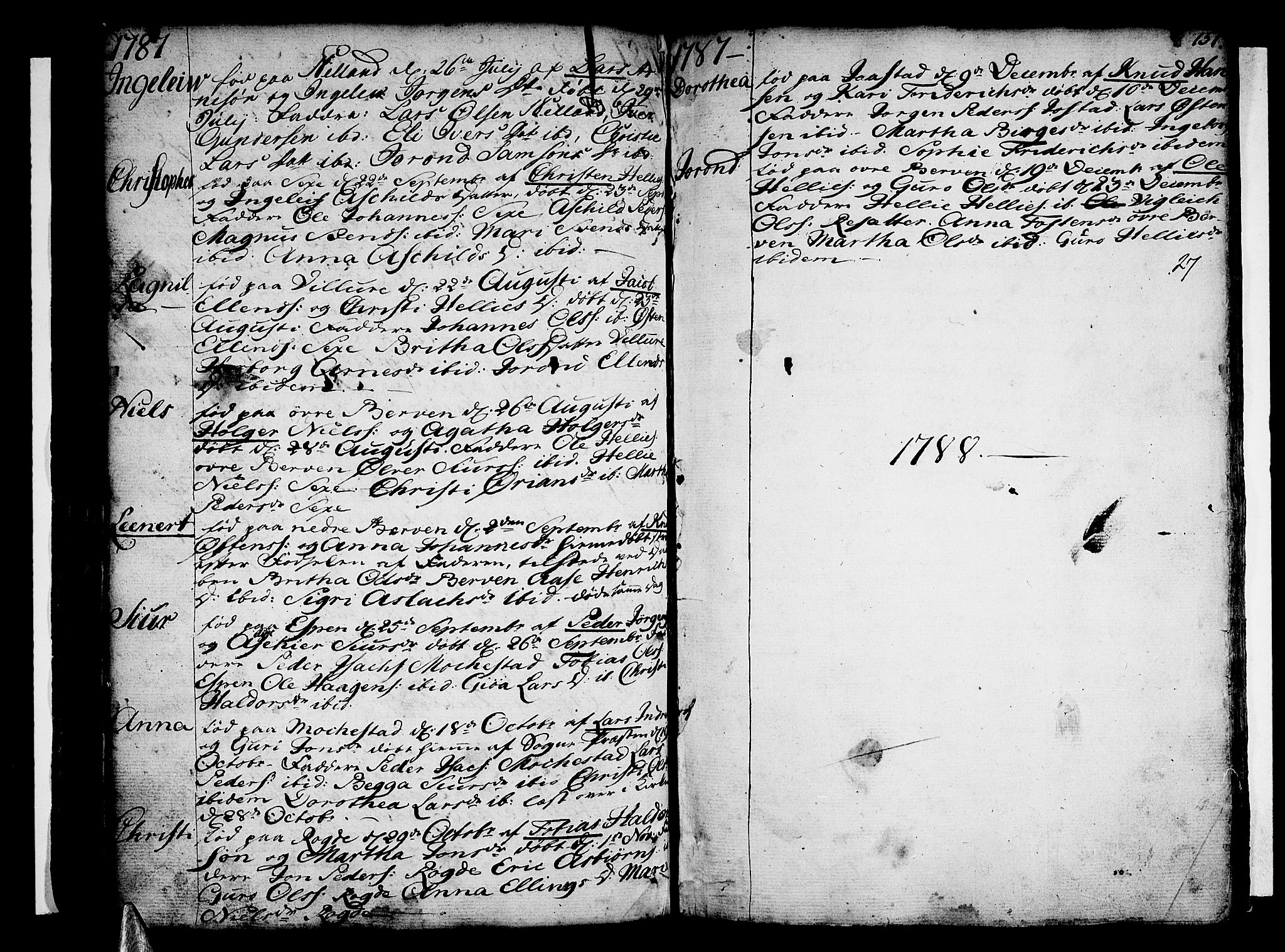 Ullensvang sokneprestembete, AV/SAB-A-78701/H/Haa: Parish register (official) no. A 6 /1, 1758-1788, p. 151