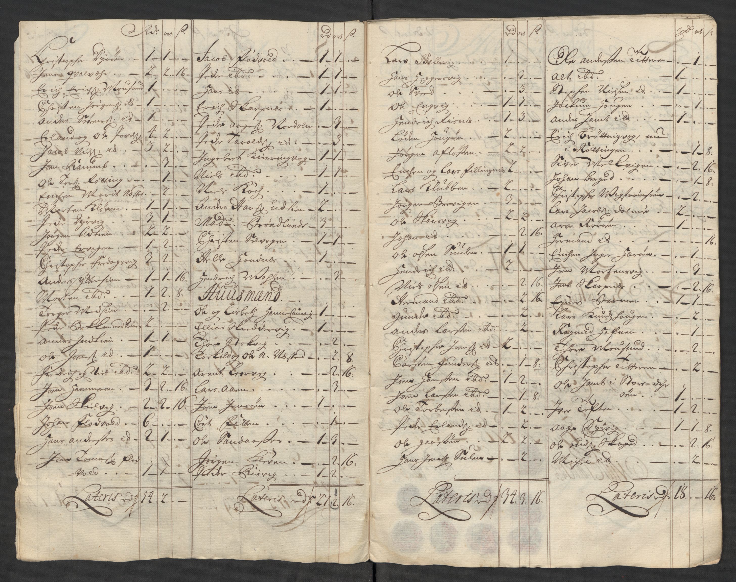 Rentekammeret inntil 1814, Reviderte regnskaper, Fogderegnskap, AV/RA-EA-4092/R57/L3866: Fogderegnskap Fosen, 1718, p. 131