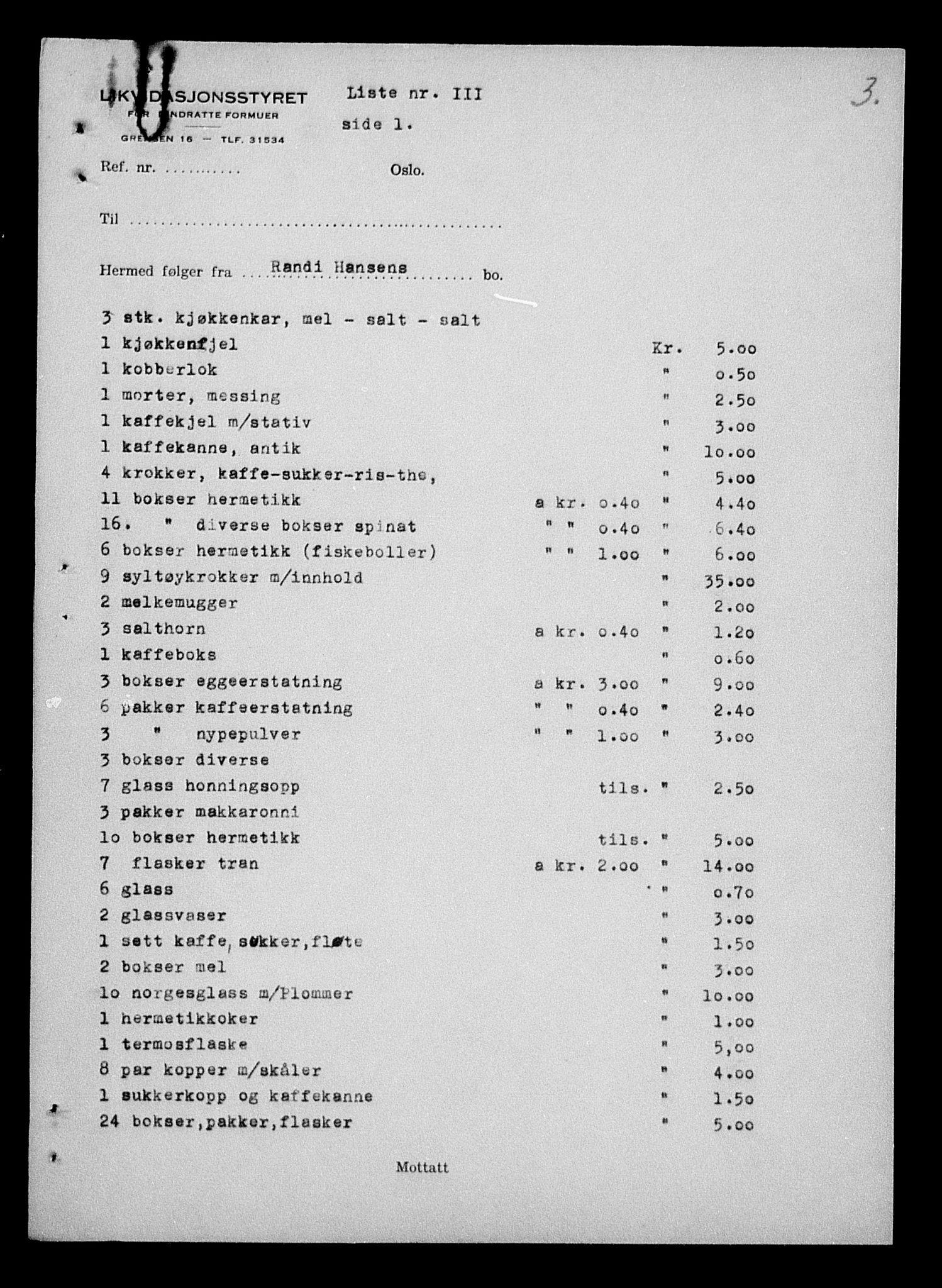 Justisdepartementet, Tilbakeføringskontoret for inndratte formuer, AV/RA-S-1564/H/Hc/Hcd/L0990: --, 1945-1947, p. 549