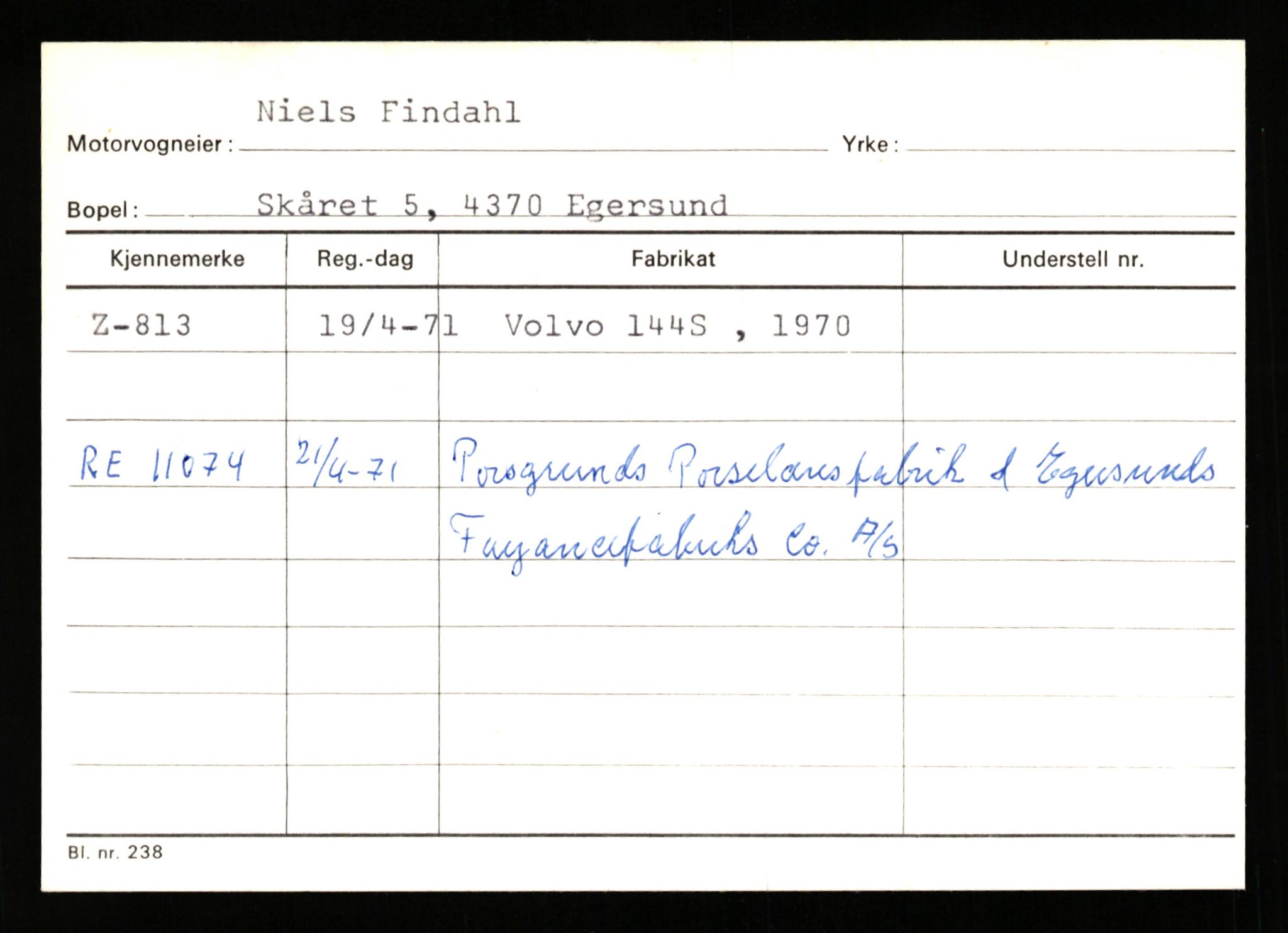 Stavanger trafikkstasjon, AV/SAST-A-101942/0/G/L0001: Registreringsnummer: 0 - 5782, 1930-1971, p. 491