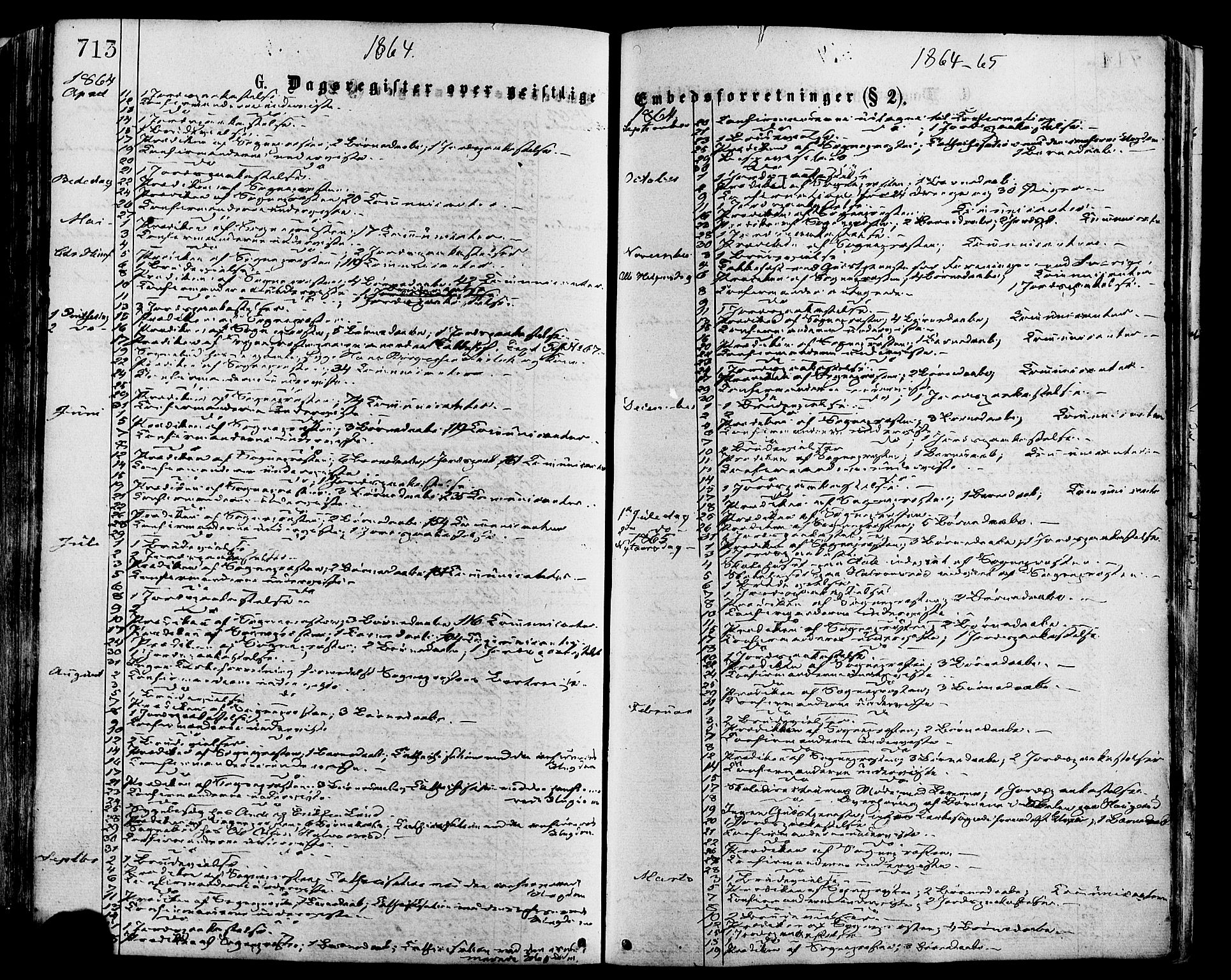 Onsøy prestekontor Kirkebøker, SAO/A-10914/F/Fa/L0004: Parish register (official) no. I 4, 1861-1877, p. 713