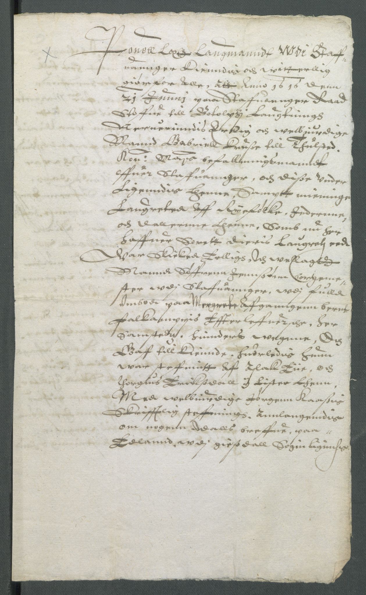 Riksarkivets diplomsamling, AV/RA-EA-5965/F02/L0125: Dokumenter, 1616, p. 35