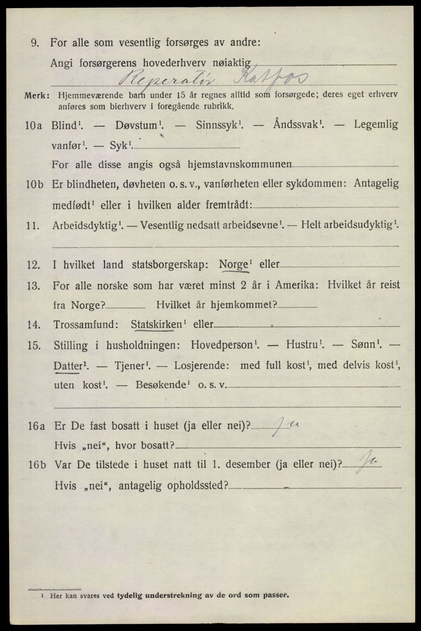 SAKO, 1920 census for Modum, 1920, p. 13288