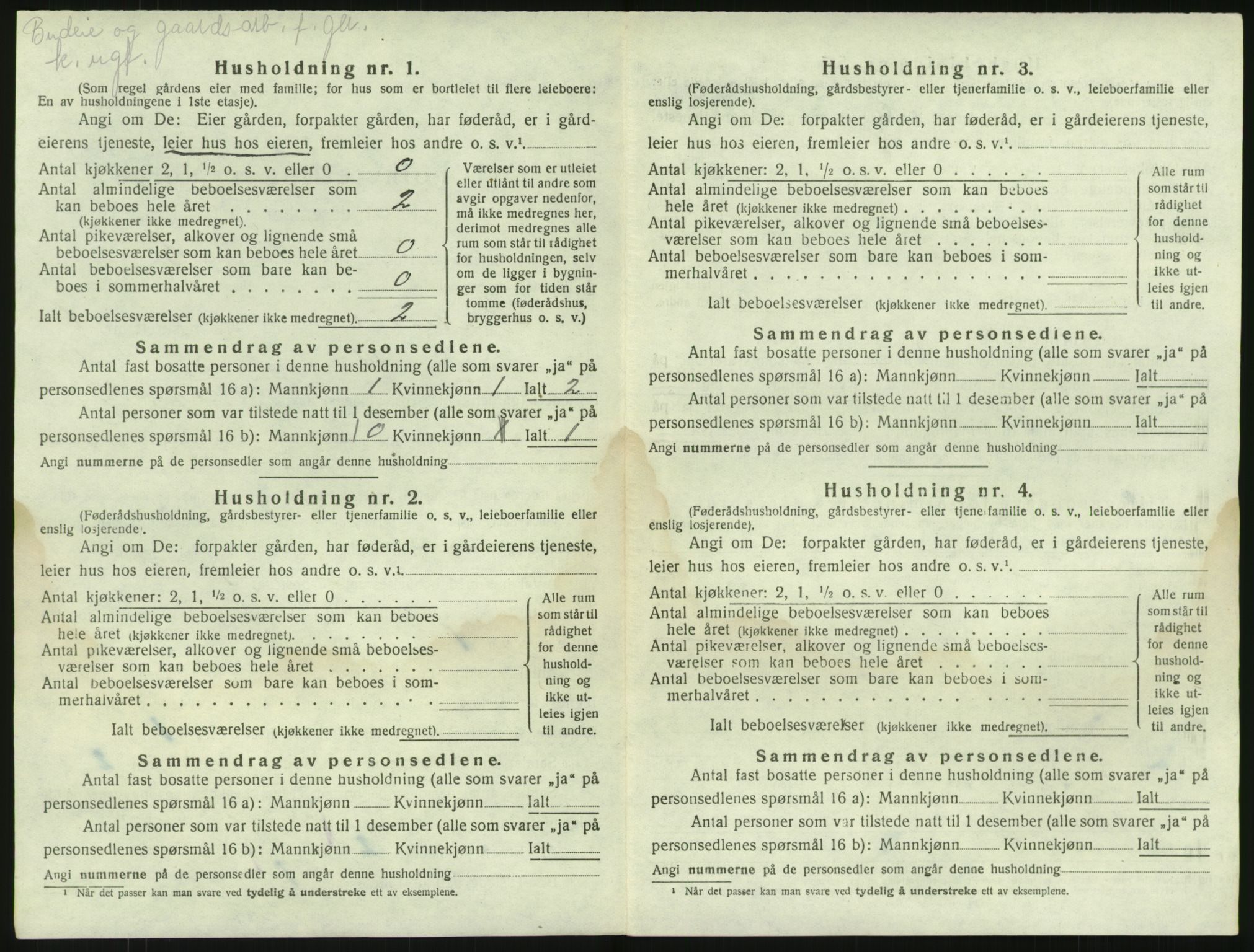 SAKO, 1920 census for Kviteseid, 1920, p. 70