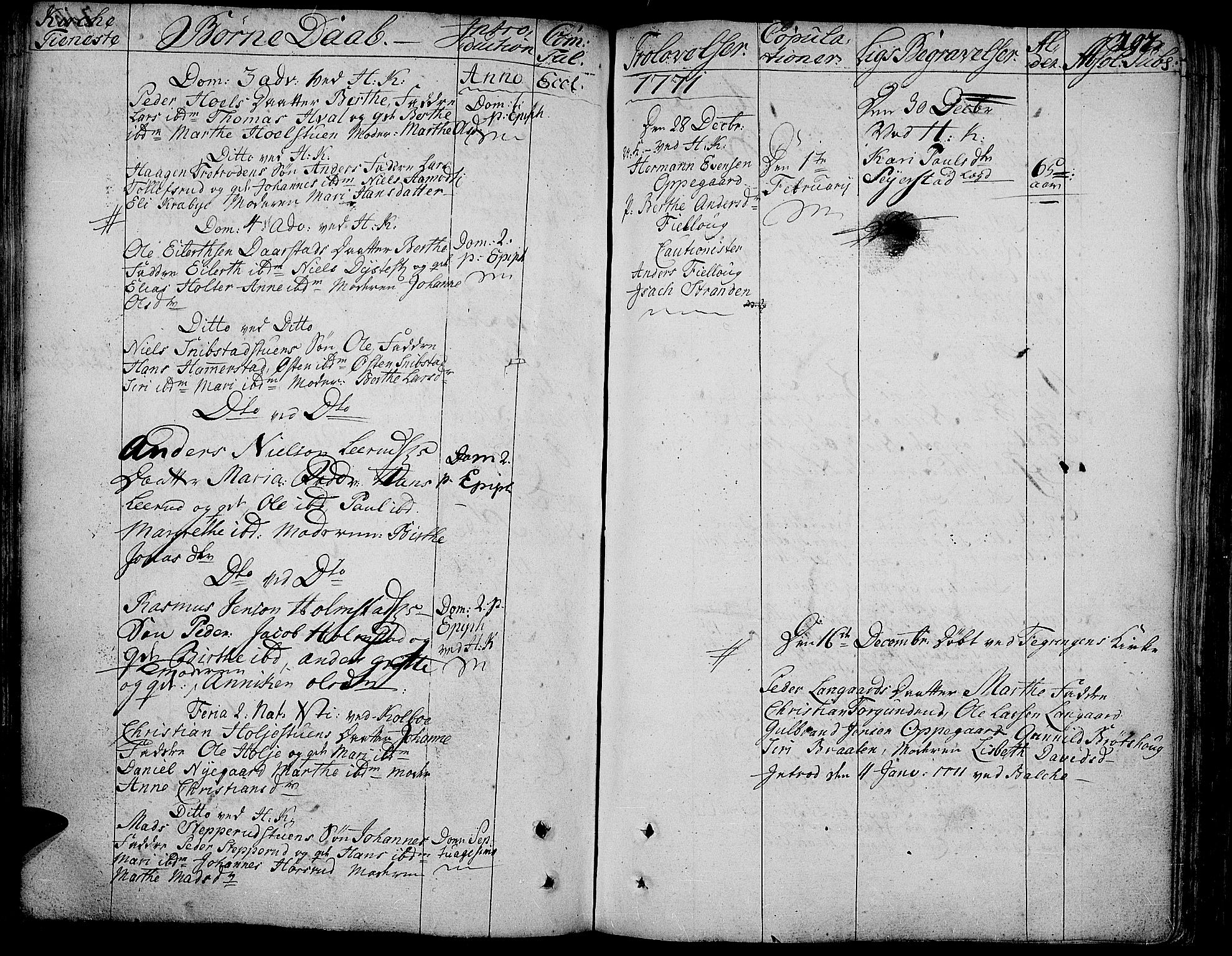 Toten prestekontor, AV/SAH-PREST-102/H/Ha/Haa/L0005: Parish register (official) no. 5, 1761-1772, p. 297