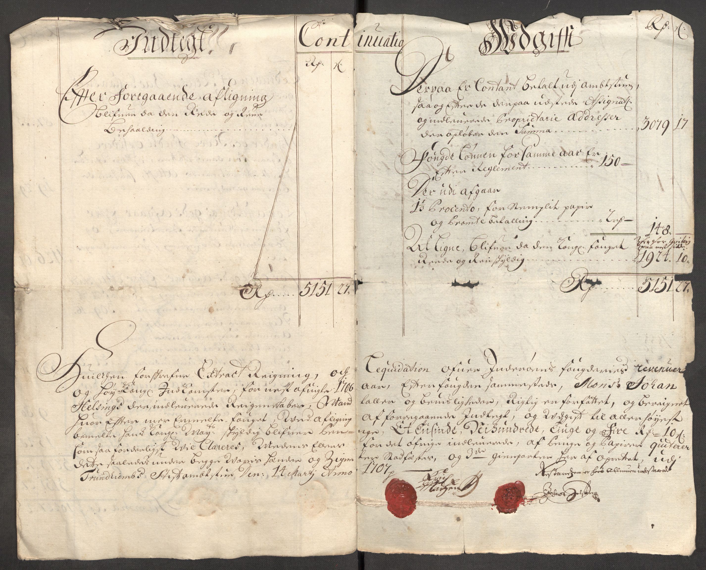 Rentekammeret inntil 1814, Reviderte regnskaper, Fogderegnskap, RA/EA-4092/R63/L4315: Fogderegnskap Inderøy, 1706-1707, p. 21