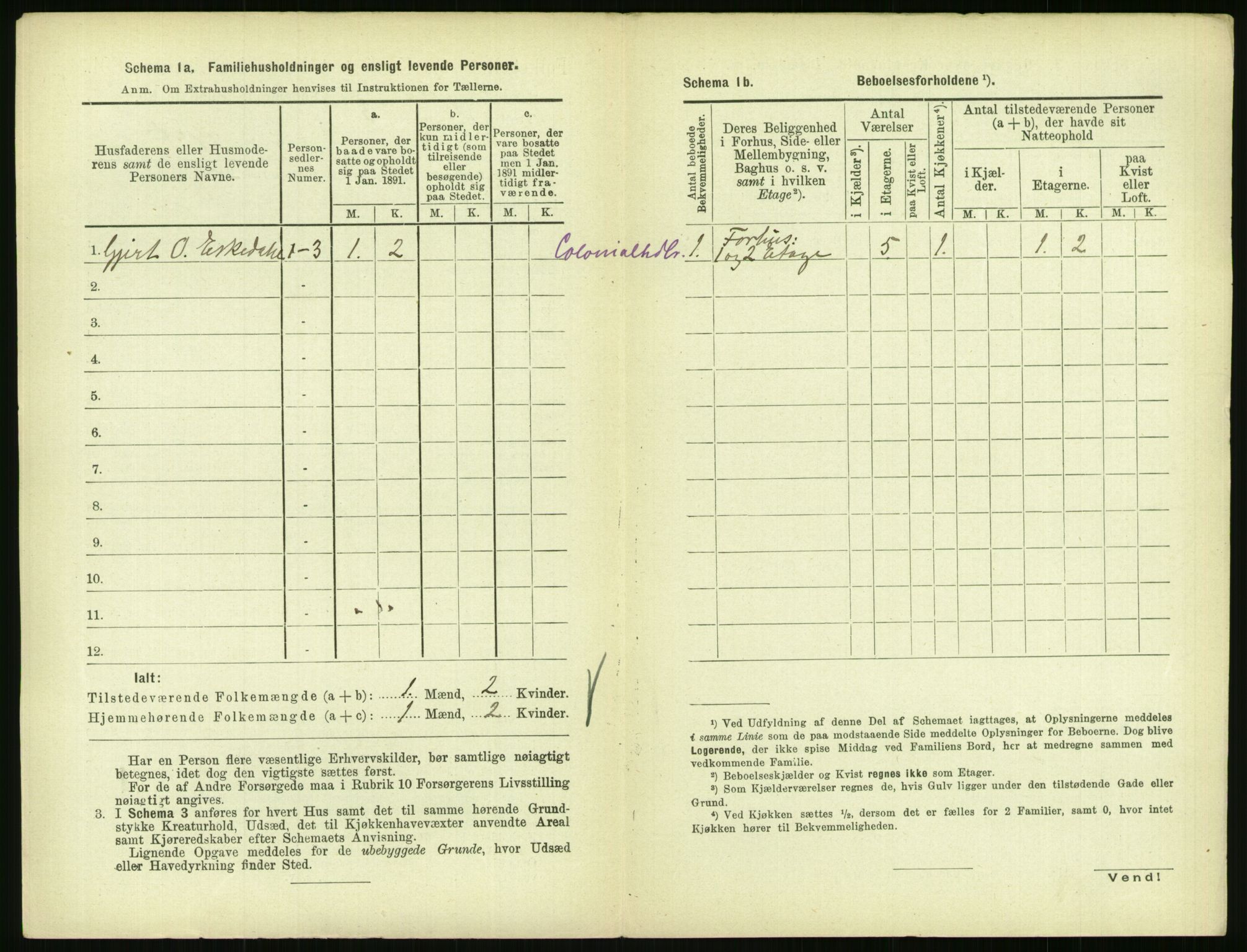 RA, 1891 census for 0706 Sandefjord, 1891, p. 258