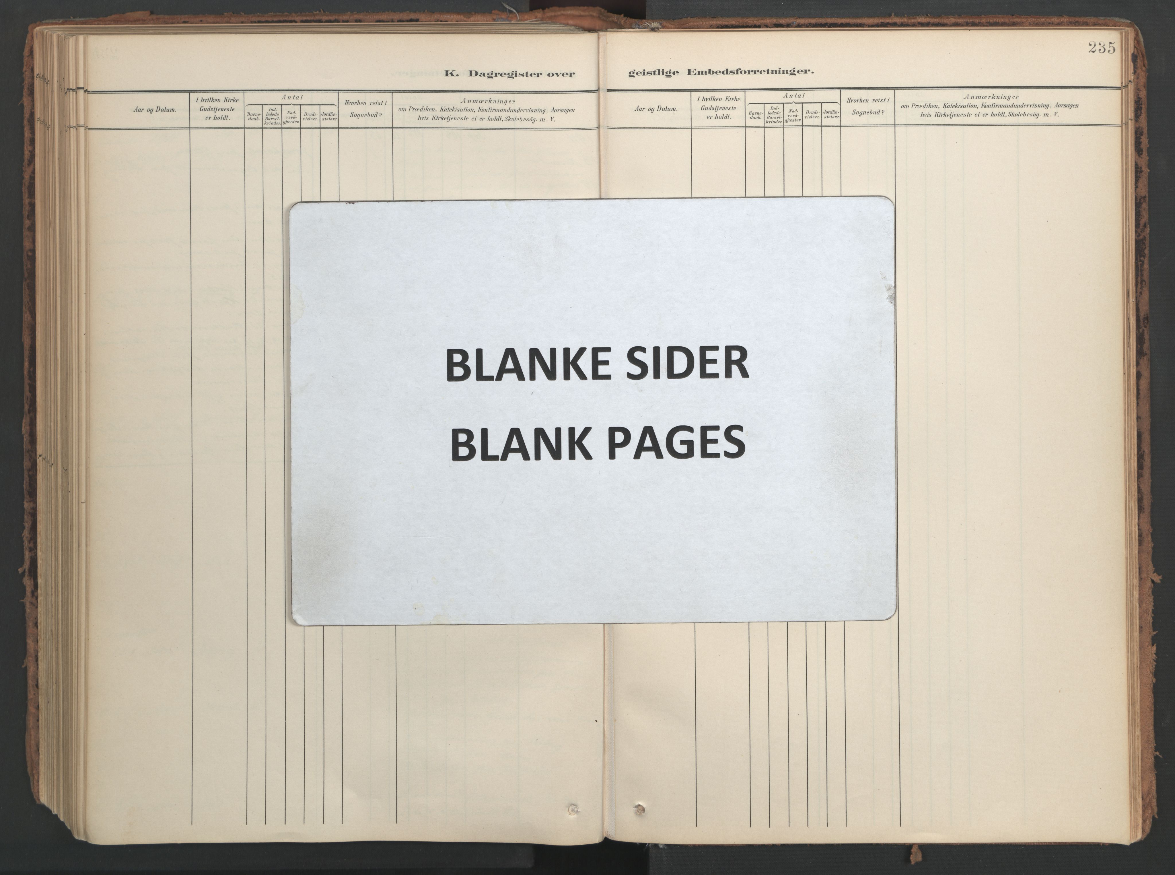 Ministerialprotokoller, klokkerbøker og fødselsregistre - Nord-Trøndelag, AV/SAT-A-1458/741/L0397: Parish register (official) no. 741A11, 1901-1911, p. 235