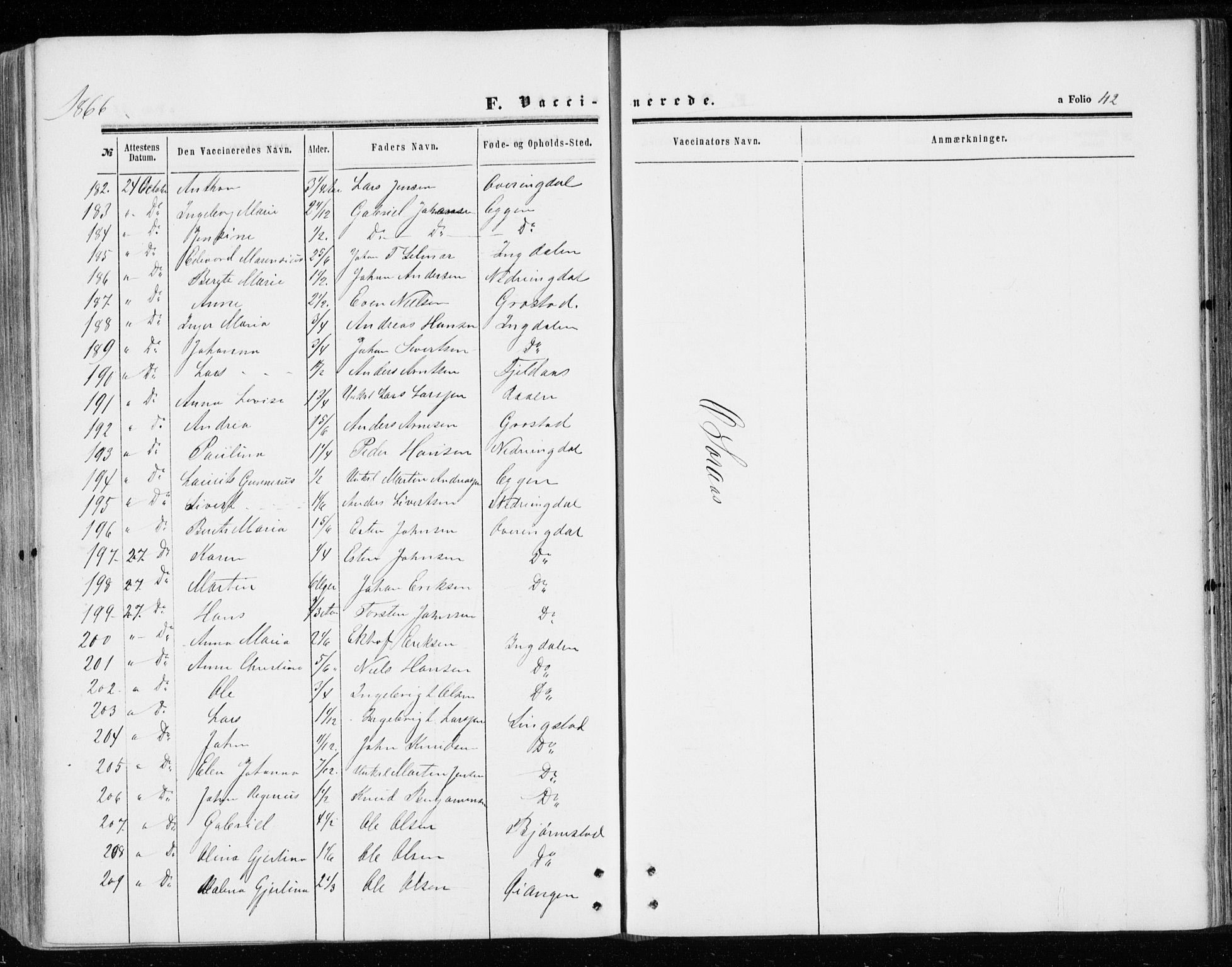 Ministerialprotokoller, klokkerbøker og fødselsregistre - Sør-Trøndelag, AV/SAT-A-1456/646/L0612: Parish register (official) no. 646A10, 1858-1869, p. 42