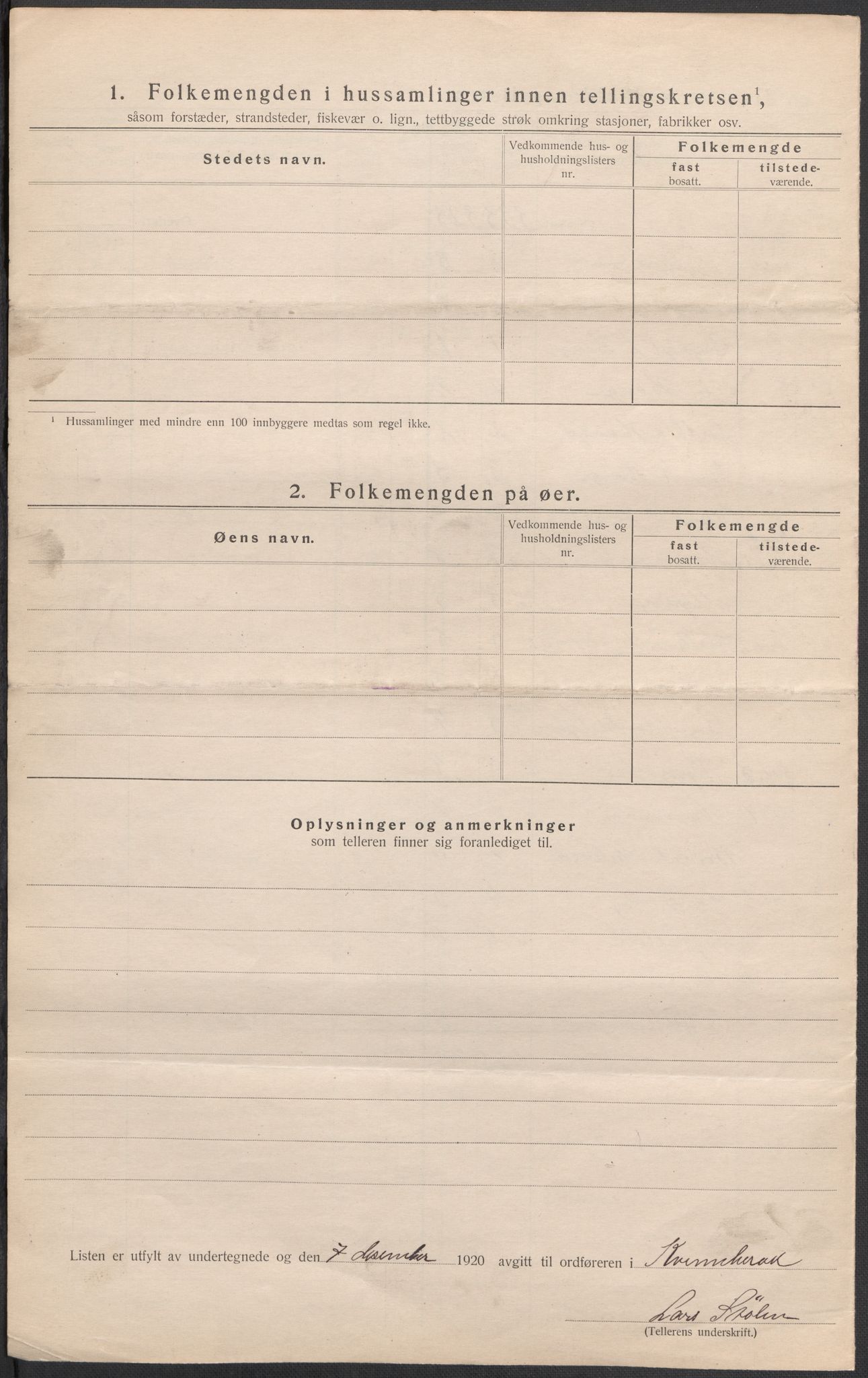 SAB, 1920 census for Kvinnherad, 1920, p. 15