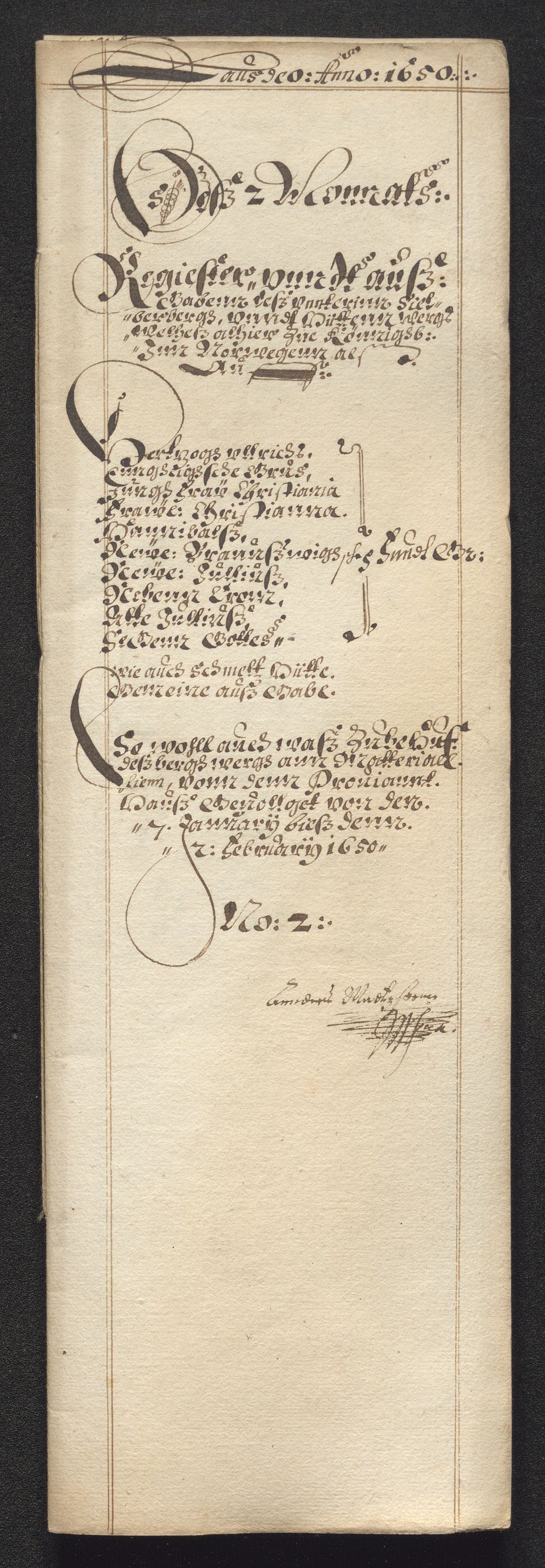 Kongsberg Sølvverk 1623-1816, SAKO/EA-3135/001/D/Dc/Dcd/L0024: Utgiftsregnskap for gruver m.m. , 1650, p. 304