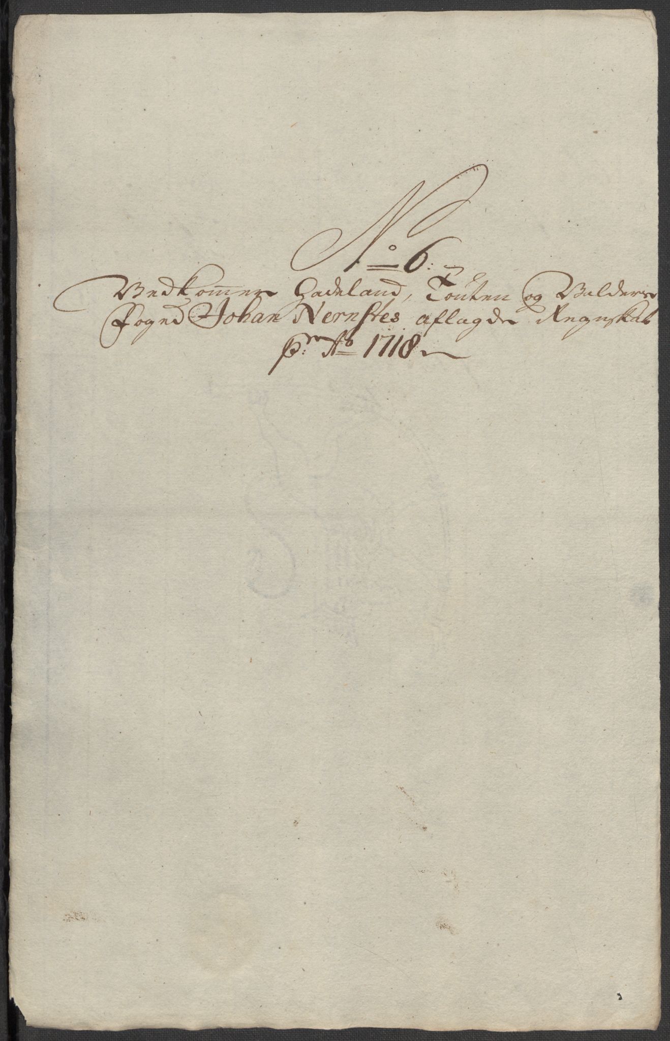 Rentekammeret inntil 1814, Reviderte regnskaper, Fogderegnskap, AV/RA-EA-4092/R18/L1320: Fogderegnskap Hadeland, Toten og Valdres, 1718, p. 97