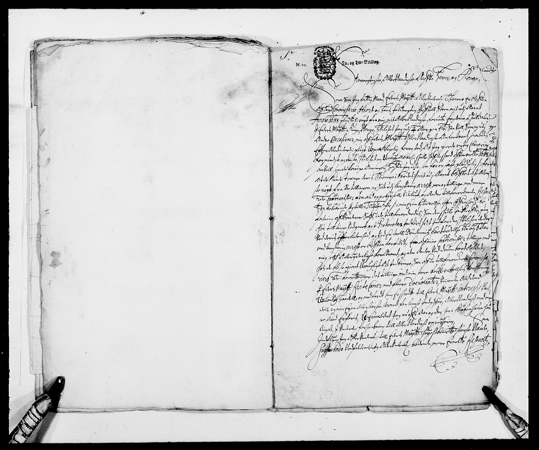 Rentekammeret inntil 1814, Reviderte regnskaper, Fogderegnskap, AV/RA-EA-4092/R59/L3939: Fogderegnskap Gauldal, 1687-1688, p. 117