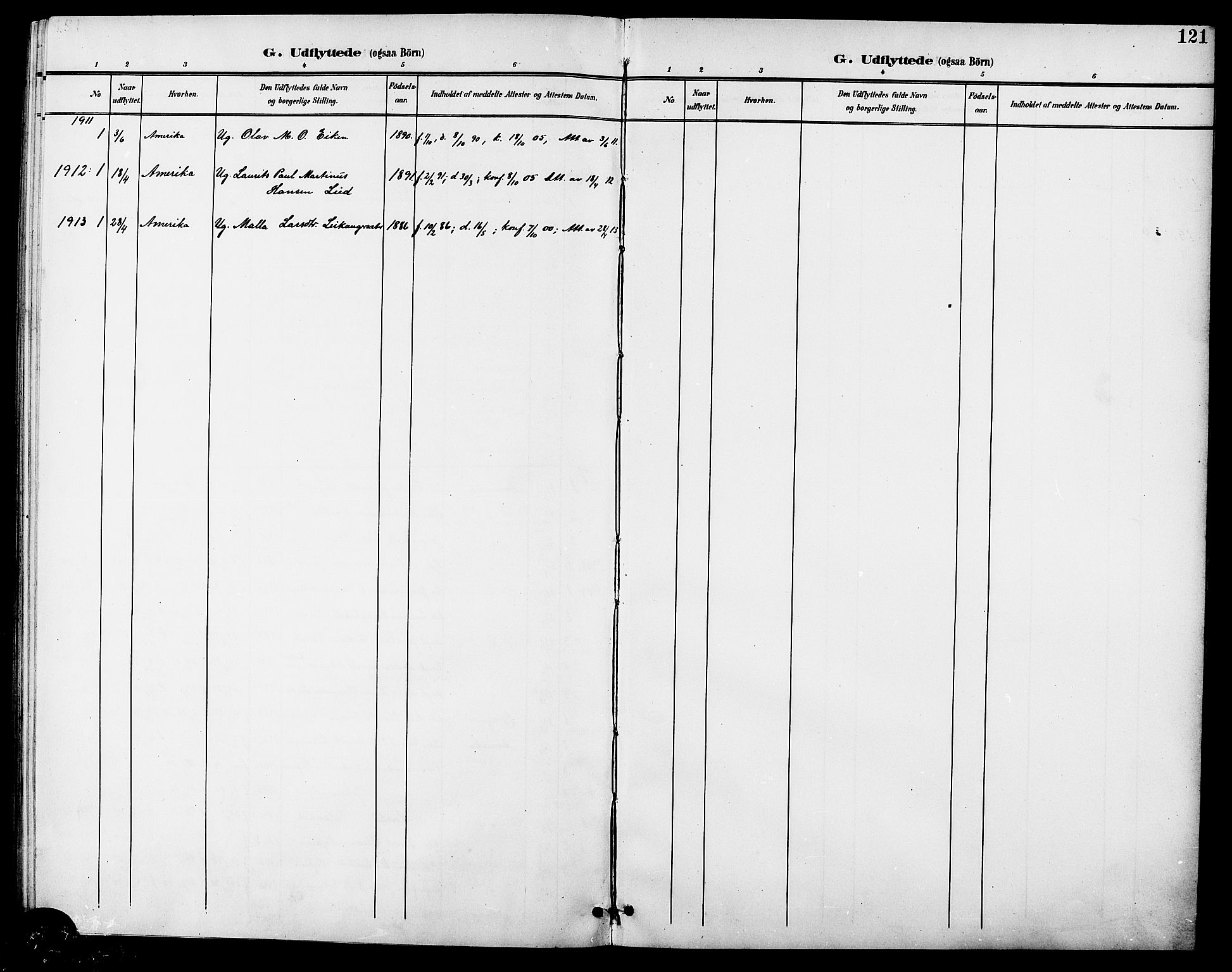 Ministerialprotokoller, klokkerbøker og fødselsregistre - Møre og Romsdal, AV/SAT-A-1454/508/L0098: Parish register (copy) no. 508C02, 1898-1916, p. 121