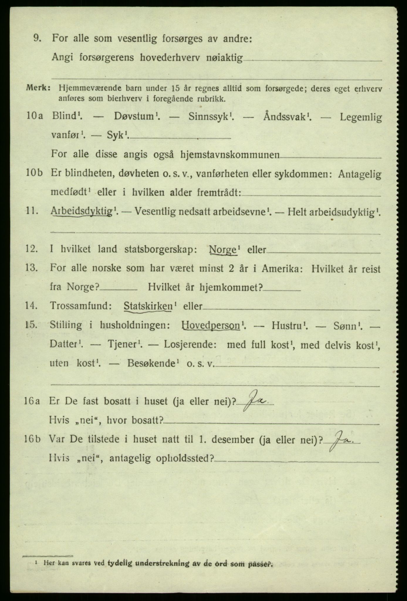 SAB, 1920 census for Luster, 1920, p. 1315
