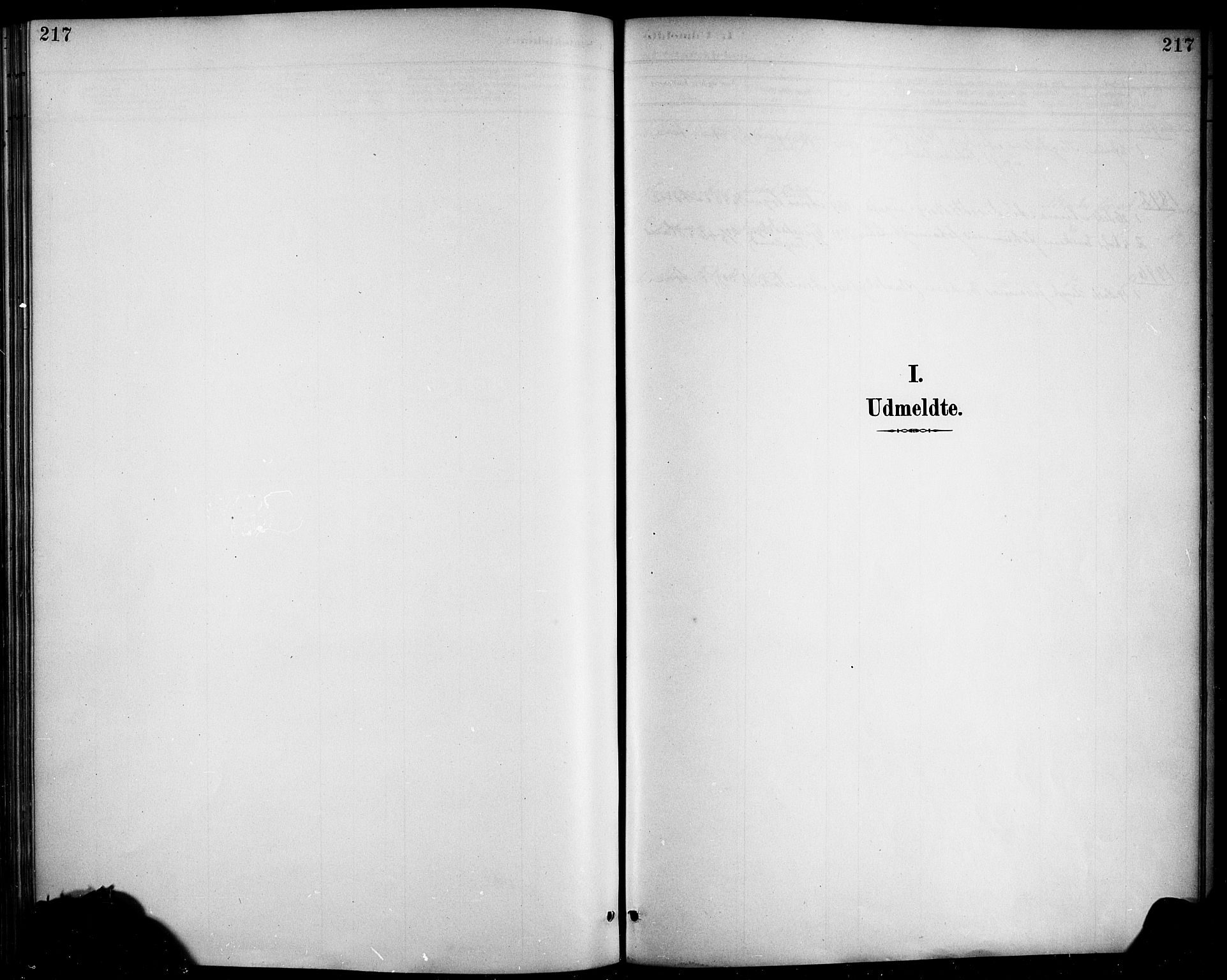 Haus sokneprestembete, SAB/A-75601/H/Haa/Haad/L0001: Parish register (official) no. D 1, 1887-1898, p. 217