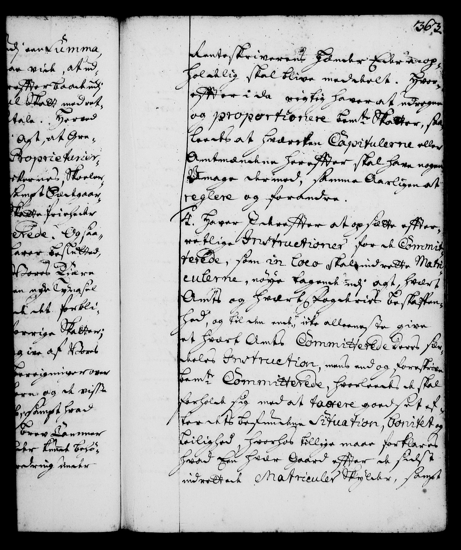 Rentekammeret, Kammerkanselliet, RA/EA-3111/G/Gg/Gga/L0001: Norsk ekspedisjonsprotokoll med register (merket RK 53.1), 1720-1723, p. 363