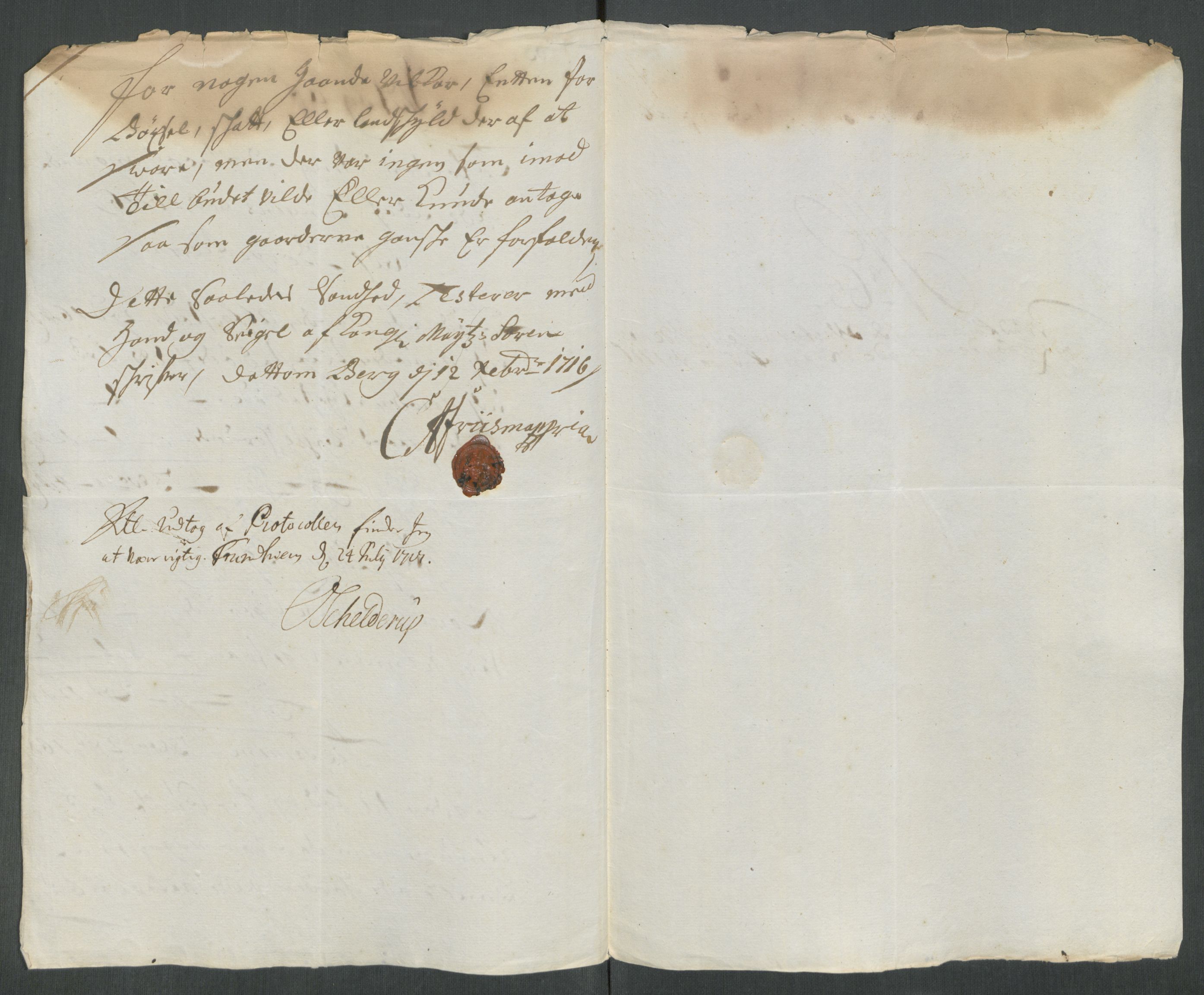 Rentekammeret inntil 1814, Reviderte regnskaper, Fogderegnskap, AV/RA-EA-4092/R67/L4682: Fogderegnskap Vesterålen, Andenes og Lofoten, 1716, p. 305