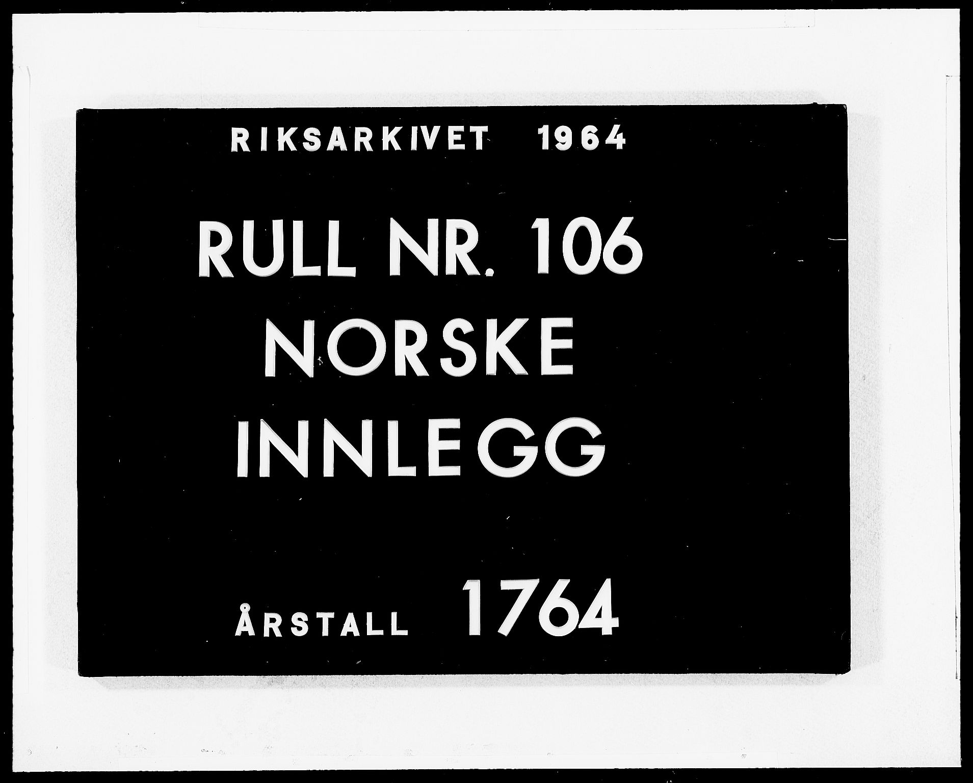 Danske Kanselli 1572-1799, RA/EA-3023/F/Fc/Fcc/Fcca/L0188: Norske innlegg 1572-1799, 1764, p. 278