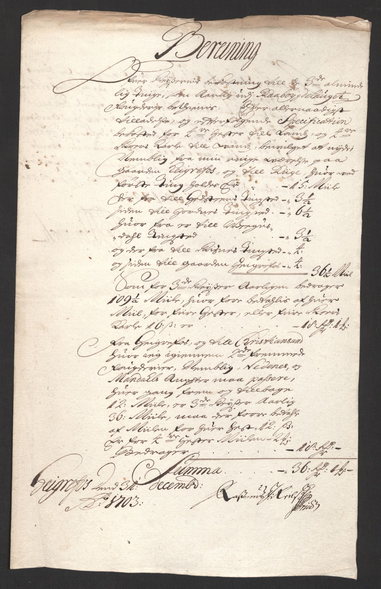 Rentekammeret inntil 1814, Reviderte regnskaper, Fogderegnskap, AV/RA-EA-4092/R40/L2447: Fogderegnskap Råbyggelag, 1703-1705, p. 112