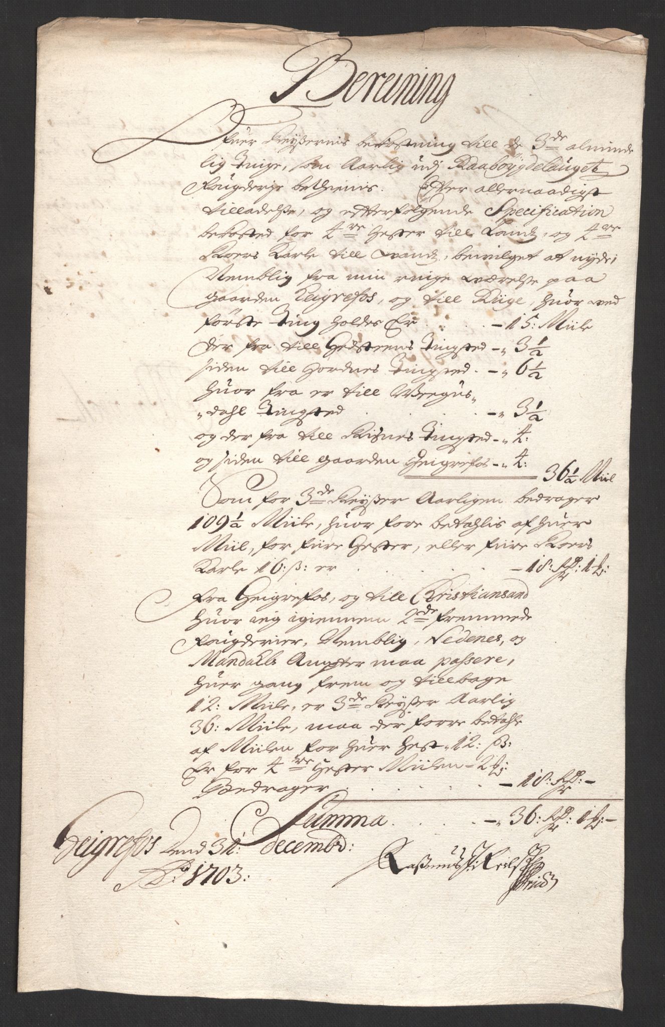 Rentekammeret inntil 1814, Reviderte regnskaper, Fogderegnskap, RA/EA-4092/R40/L2447: Fogderegnskap Råbyggelag, 1703-1705, p. 112