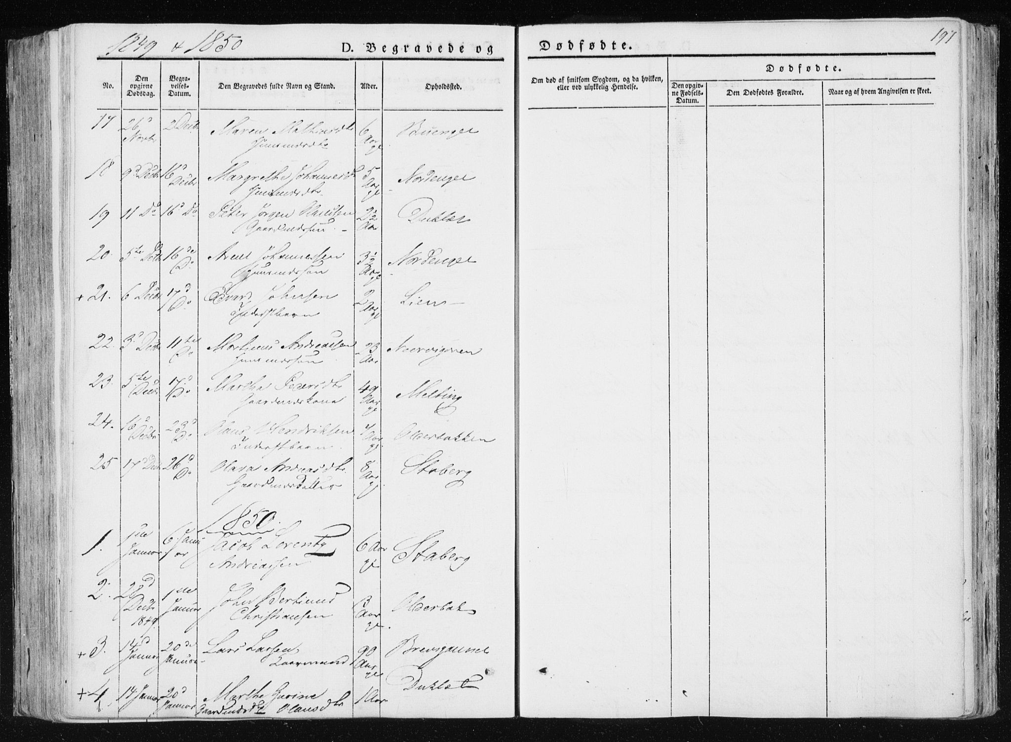 Ministerialprotokoller, klokkerbøker og fødselsregistre - Nord-Trøndelag, SAT/A-1458/733/L0323: Parish register (official) no. 733A02, 1843-1870, p. 197