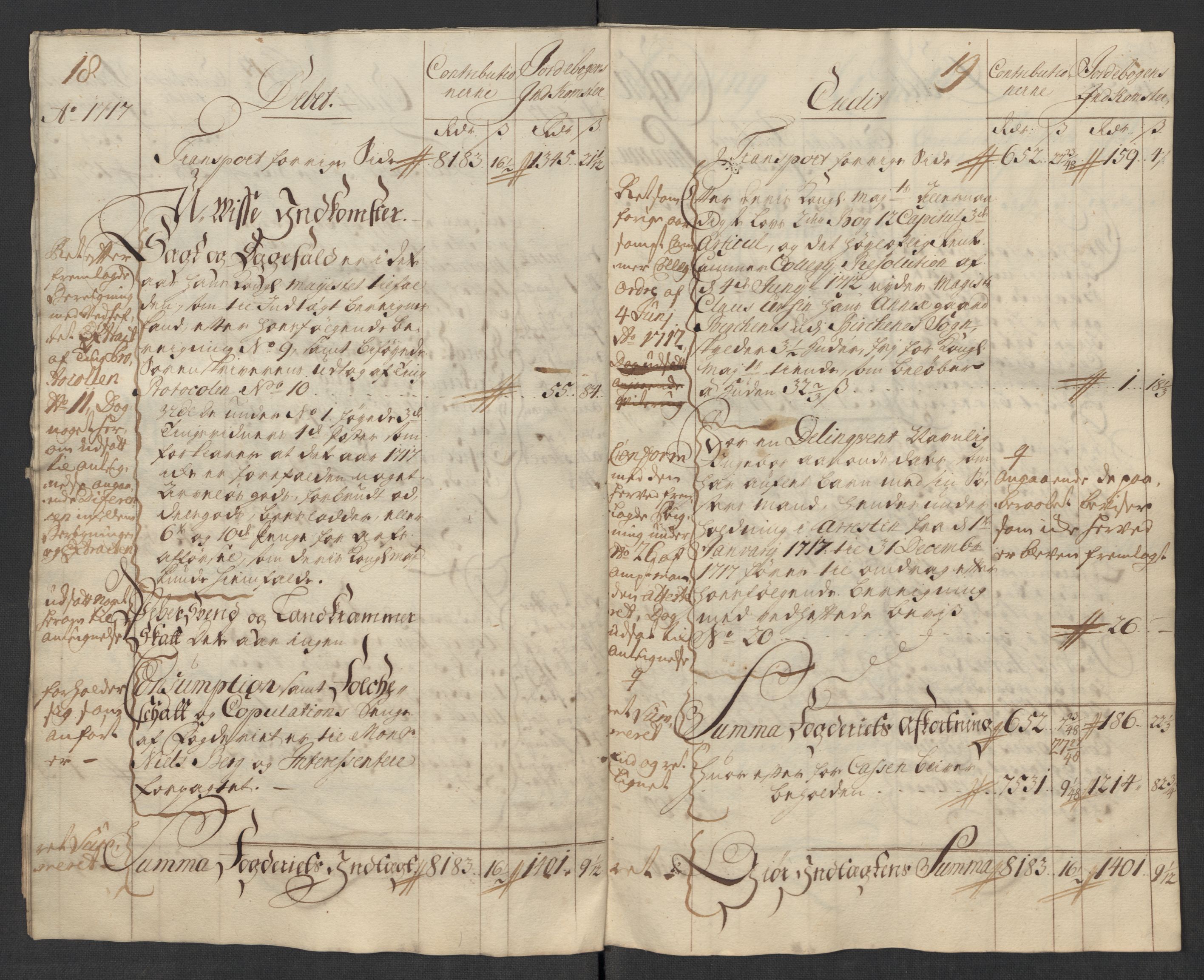 Rentekammeret inntil 1814, Reviderte regnskaper, Fogderegnskap, AV/RA-EA-4092/R39/L2326: Fogderegnskap Nedenes, 1717, p. 13