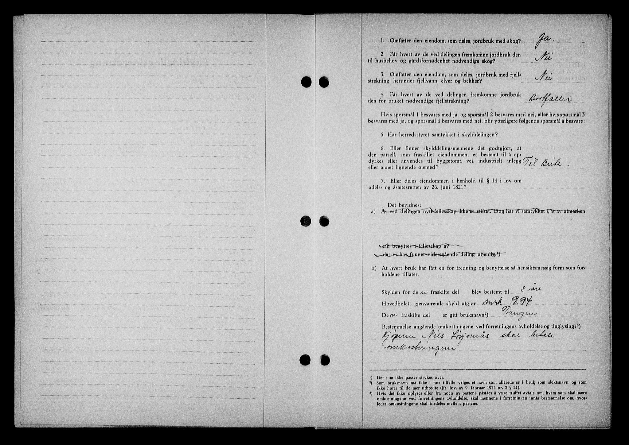 Nedenes sorenskriveri, AV/SAK-1221-0006/G/Gb/Gba/L0048: Mortgage book no. A-II, 1940-1941, Diary no: : 475/1941