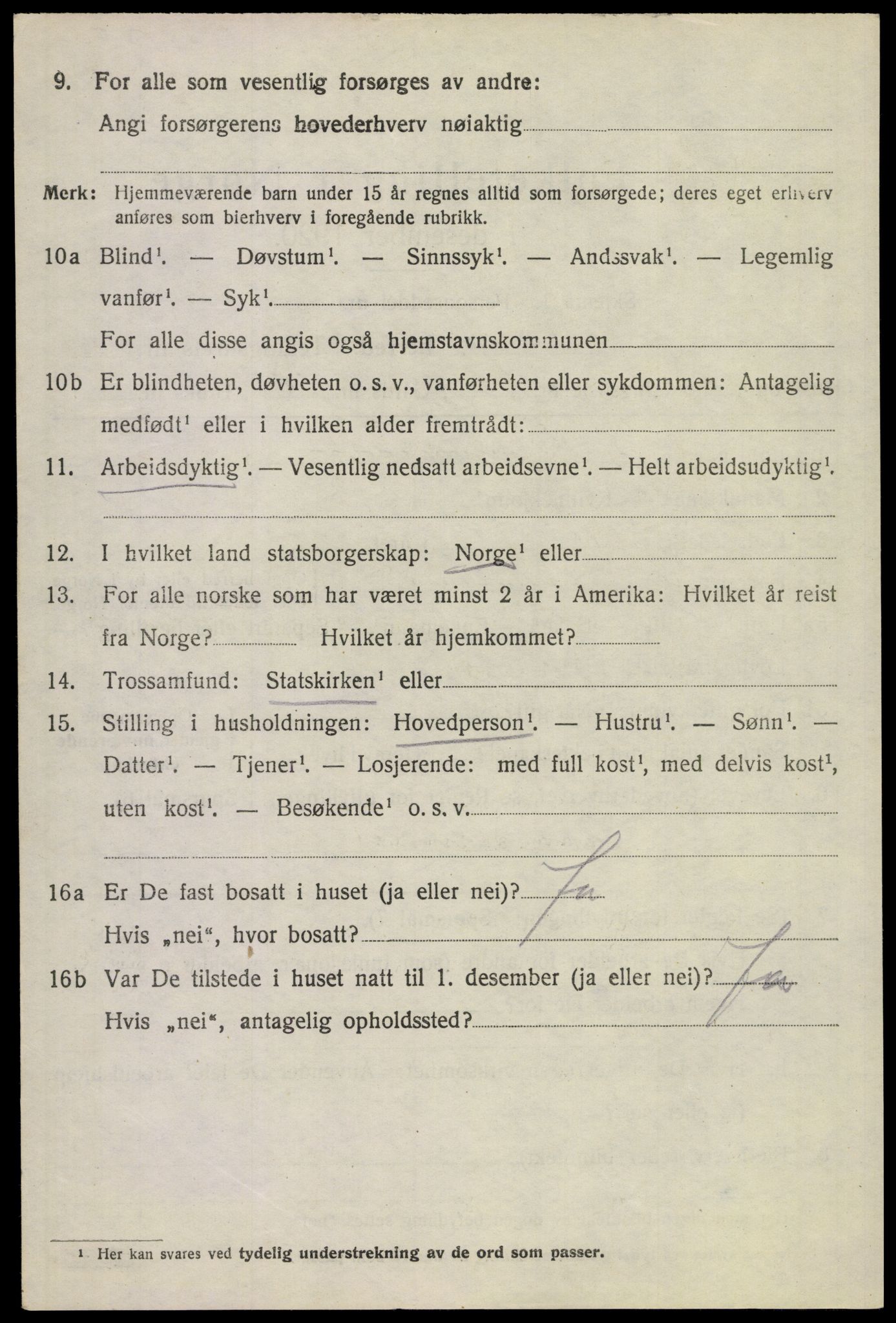 SAKO, 1920 census for Borre, 1920, p. 7125