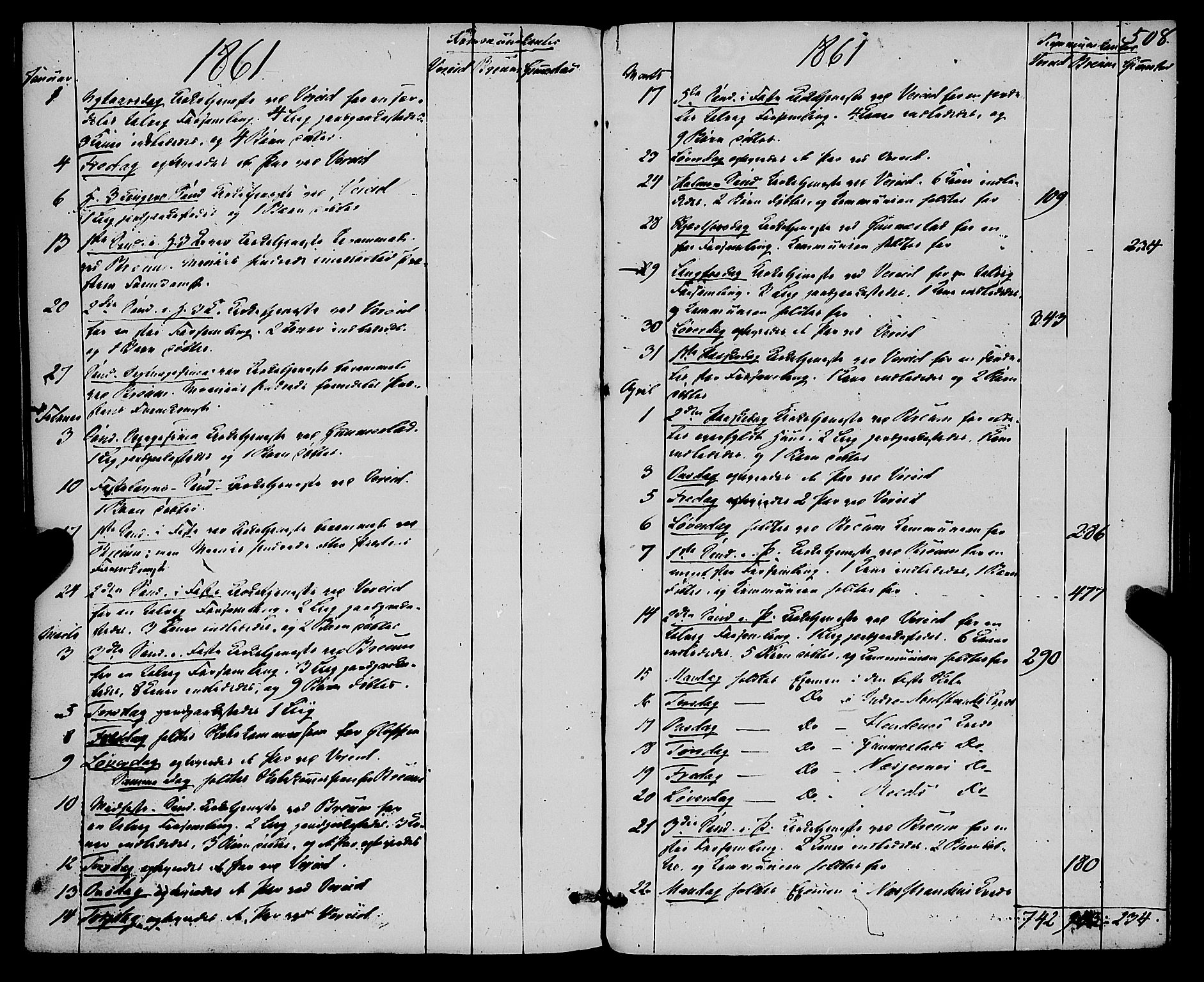 Gloppen sokneprestembete, AV/SAB-A-80101/H/Haa/Haaa/L0009: Parish register (official) no. A 9, 1855-1870, p. 509