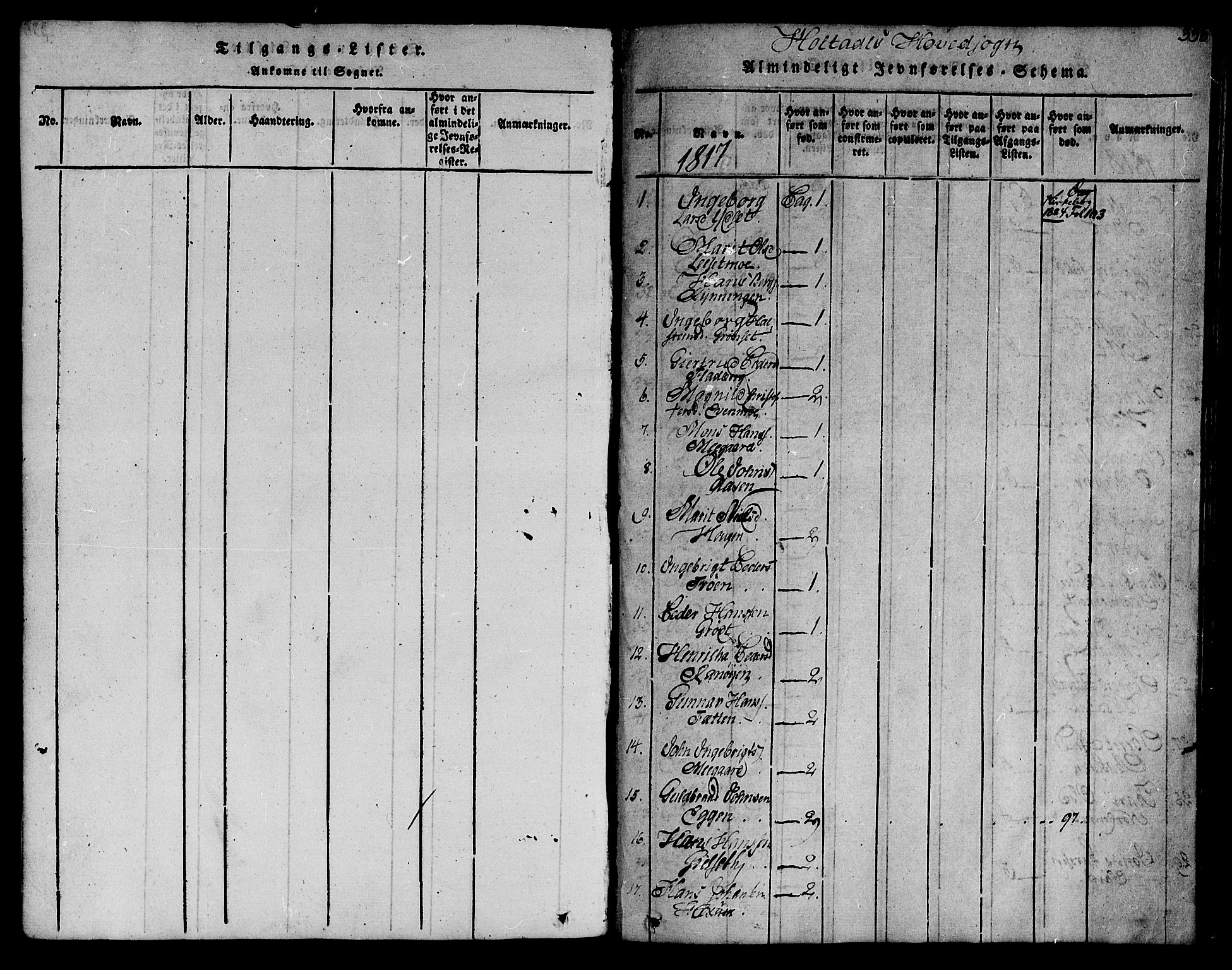 Ministerialprotokoller, klokkerbøker og fødselsregistre - Sør-Trøndelag, AV/SAT-A-1456/685/L0954: Parish register (official) no. 685A03 /1, 1817-1829, p. 336