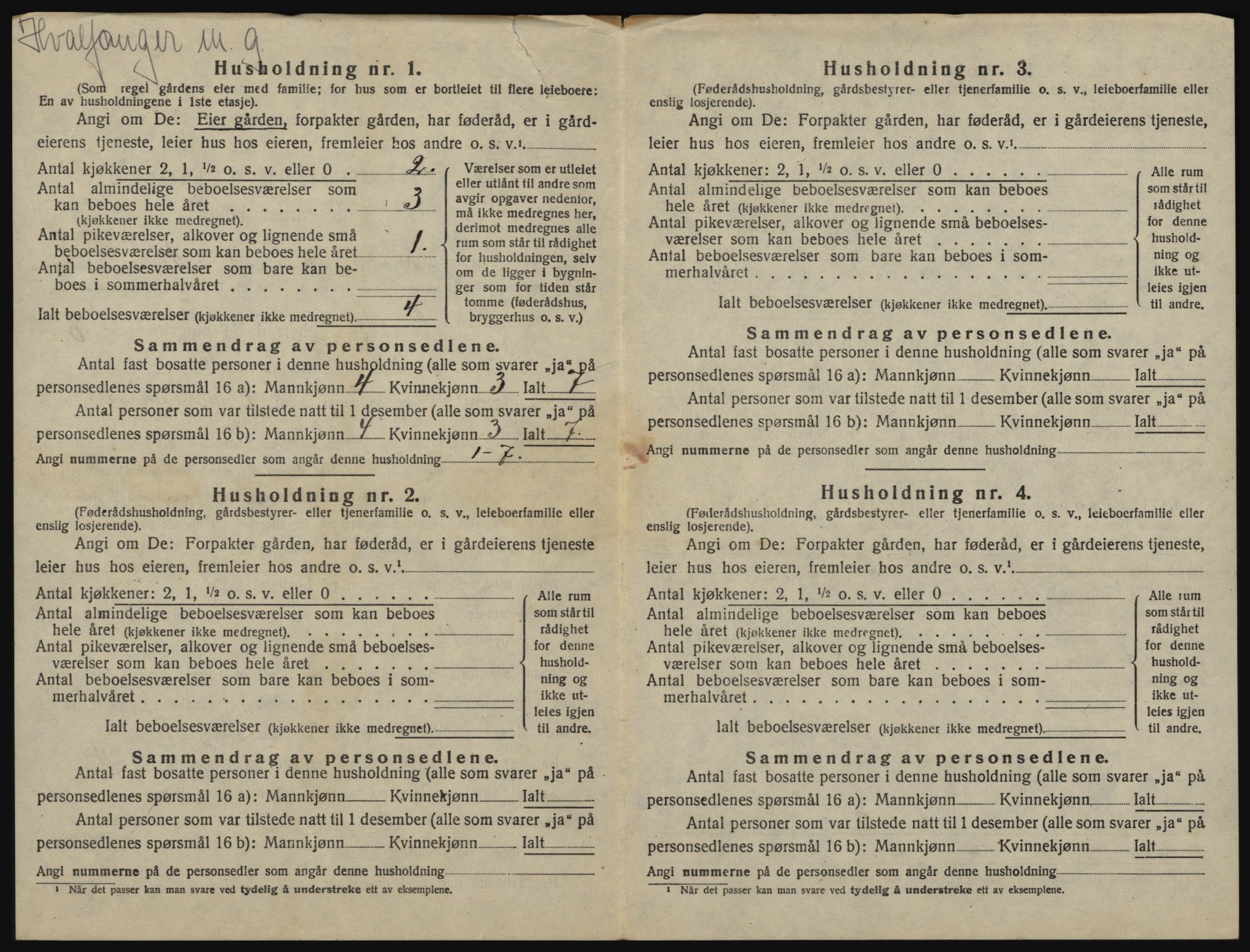 SAO, 1920 census for Onsøy, 1920, p. 1421