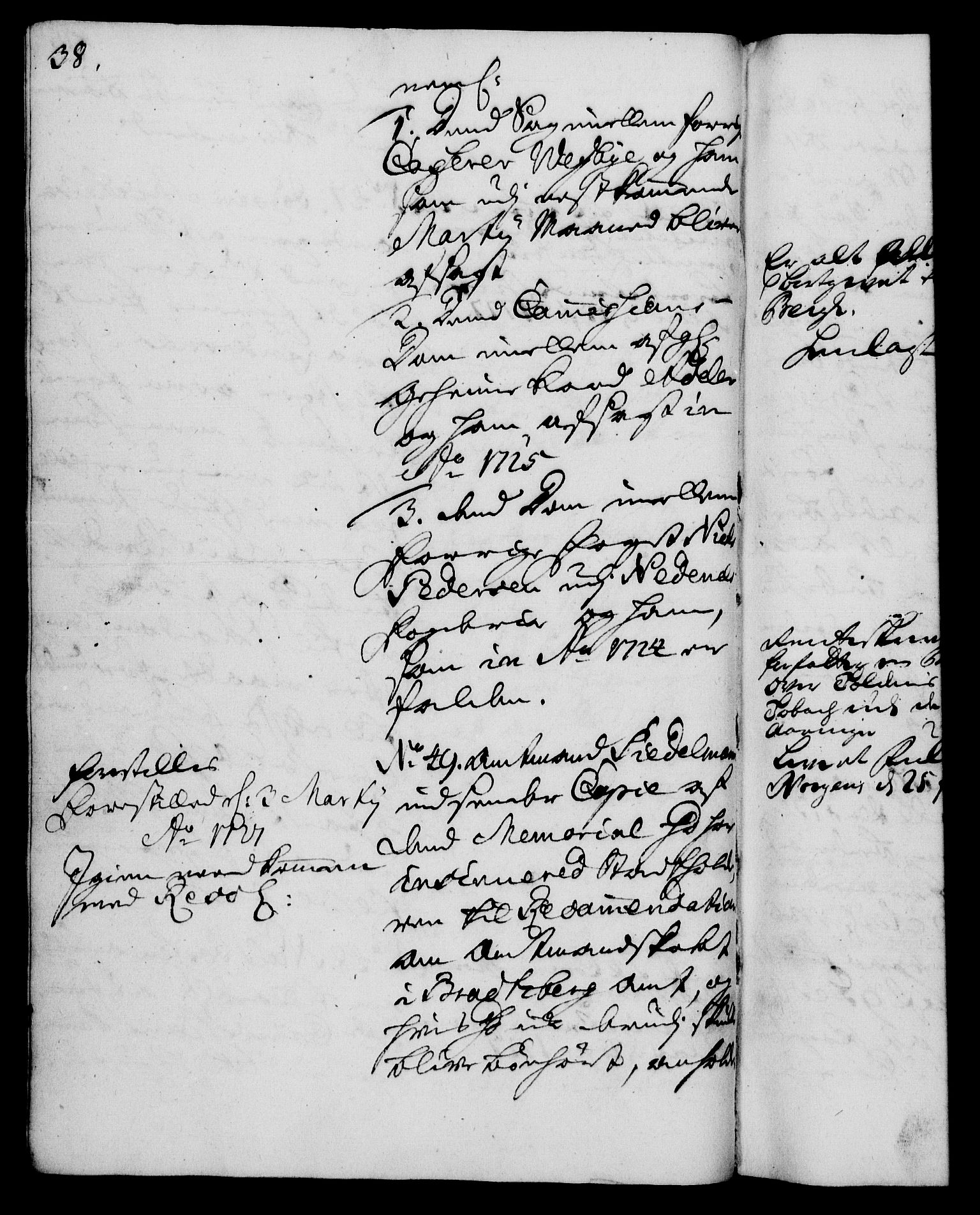 Rentekammeret, Kammerkanselliet, AV/RA-EA-3111/G/Gh/Gha/L0009: Norsk ekstraktmemorialprotokoll (merket RK 53.54), 1726-1728, p. 38