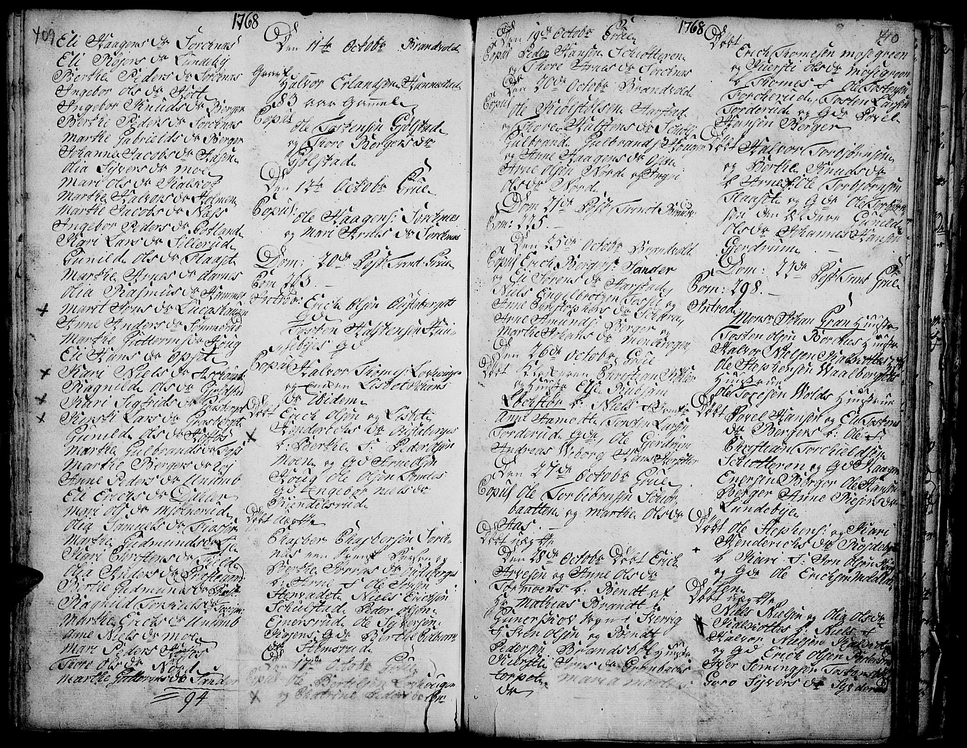 Grue prestekontor, AV/SAH-PREST-036/H/Ha/Haa/L0002: Parish register (official) no. 2, 1749-1774, p. 411-412