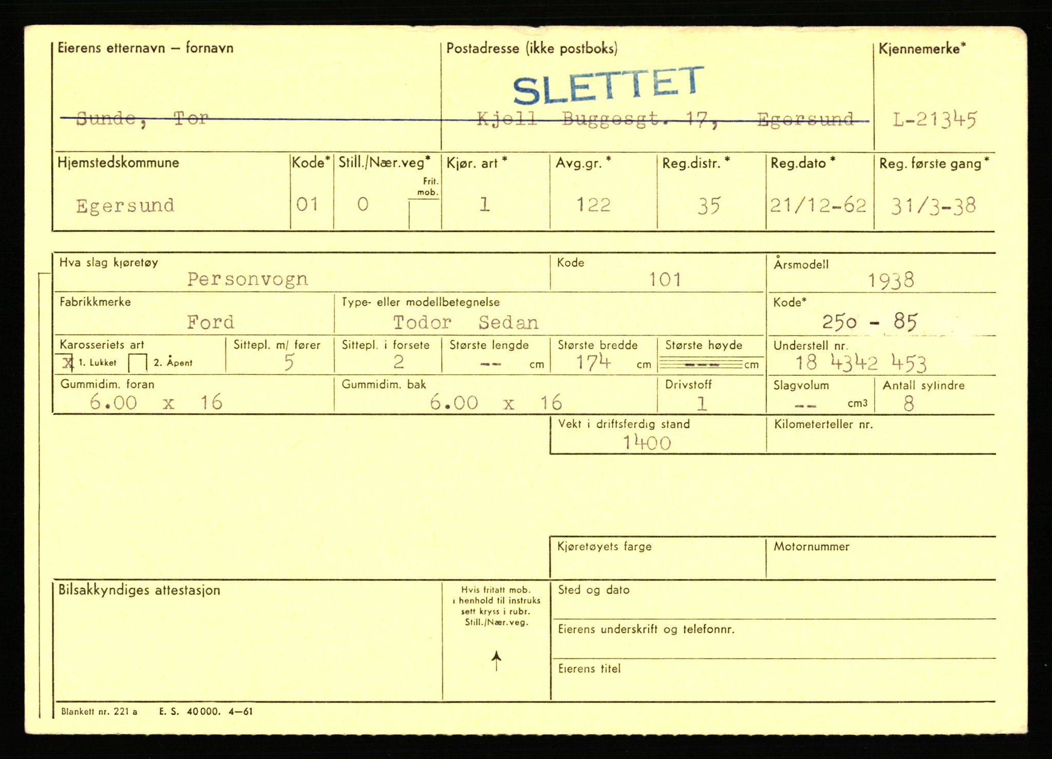 Stavanger trafikkstasjon, AV/SAST-A-101942/0/F/L0037: L-20500 - L-21499, 1930-1971, p. 2069