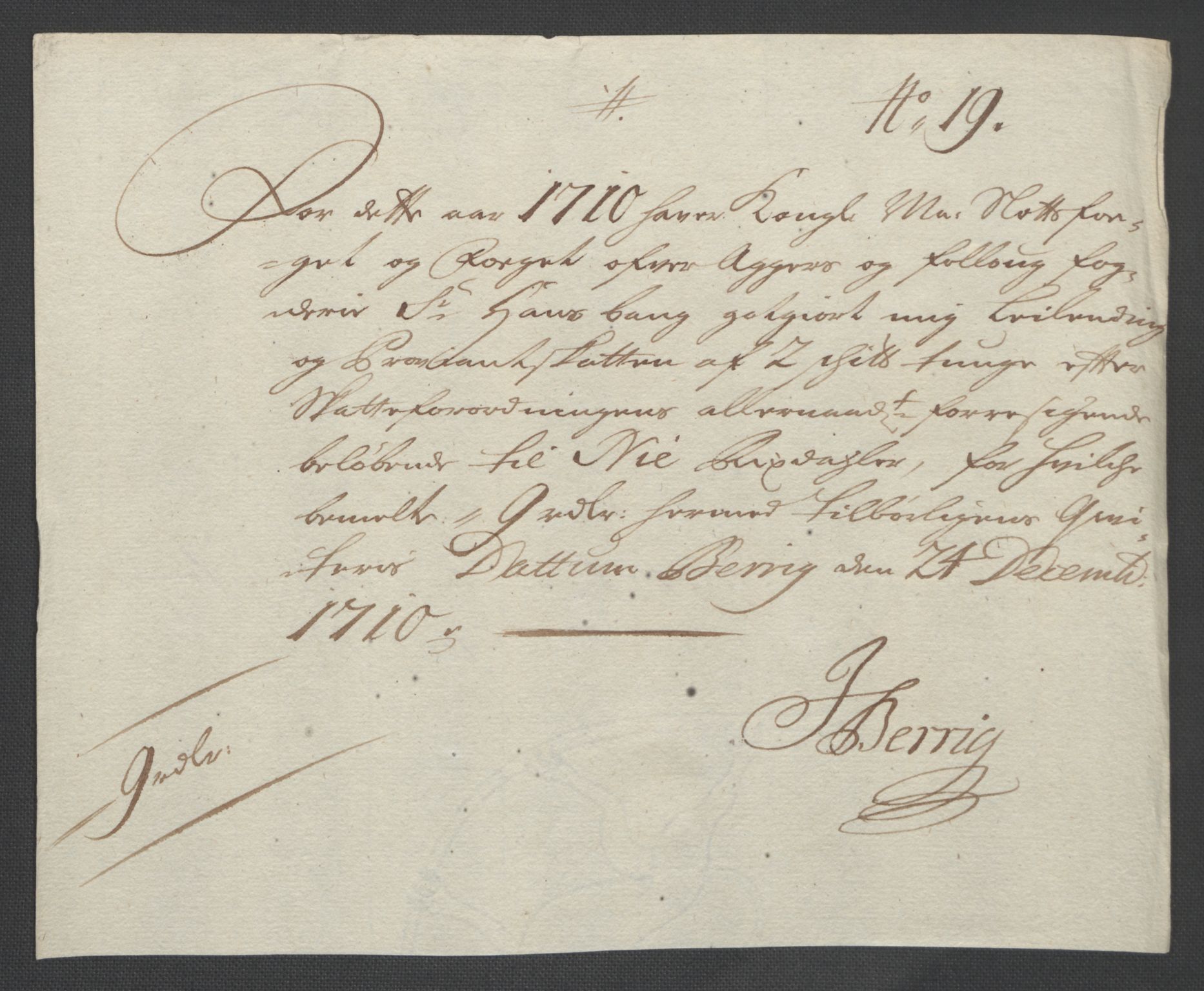 Rentekammeret inntil 1814, Reviderte regnskaper, Fogderegnskap, AV/RA-EA-4092/R10/L0448: Fogderegnskap Aker og Follo, 1710-1711, p. 87