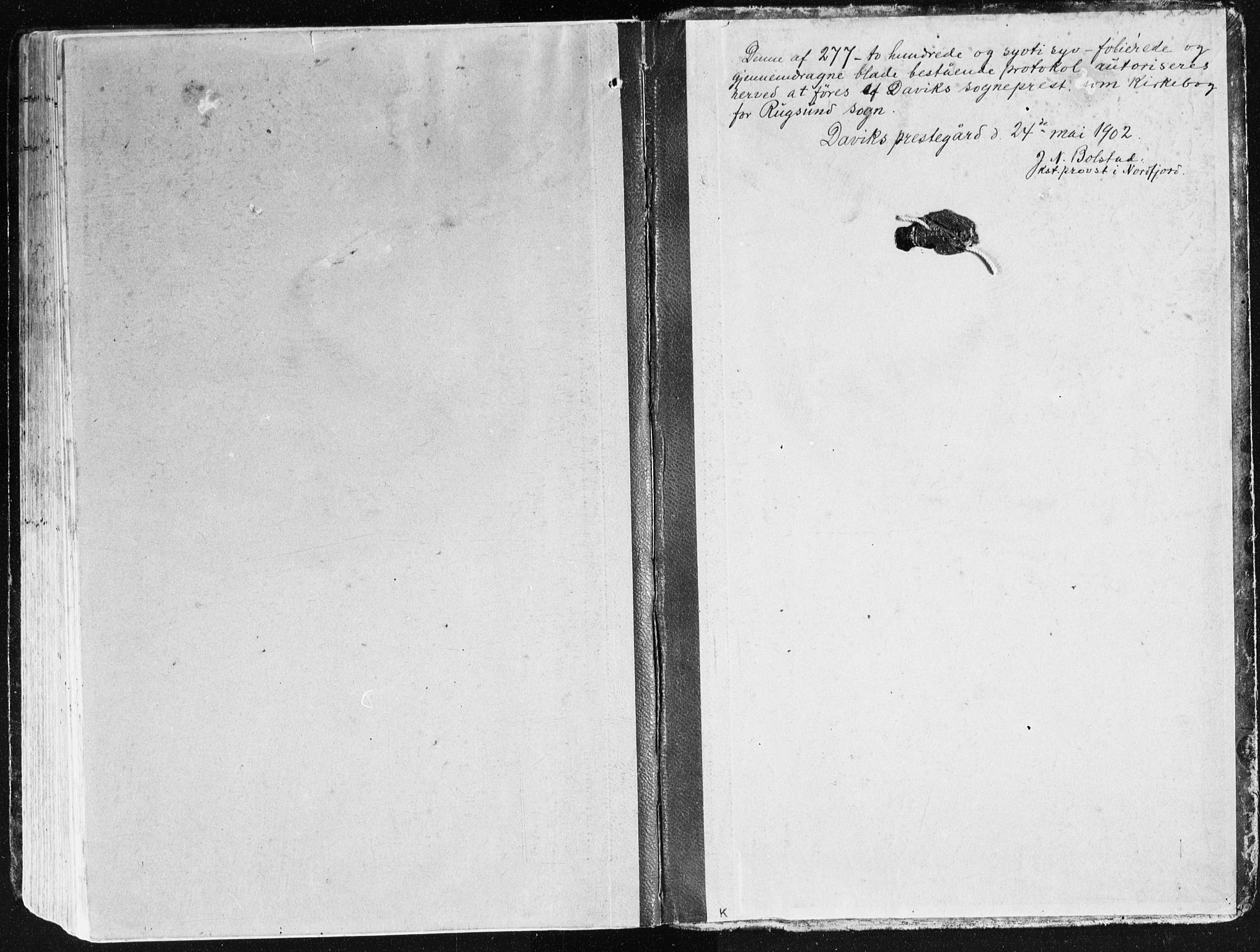 Davik sokneprestembete, AV/SAB-A-79701/H/Haa/Haad/L0002: Parish register (official) no. D 2, 1901-1930