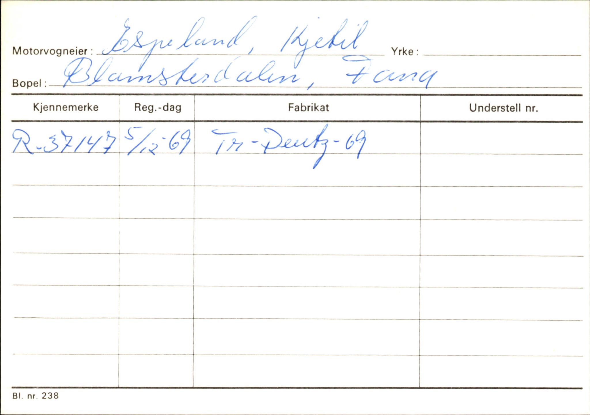 Statens vegvesen, Hordaland vegkontor, AV/SAB-A-5201/2/Ha/L0012: R-eierkort E-F, 1920-1971, p. 116